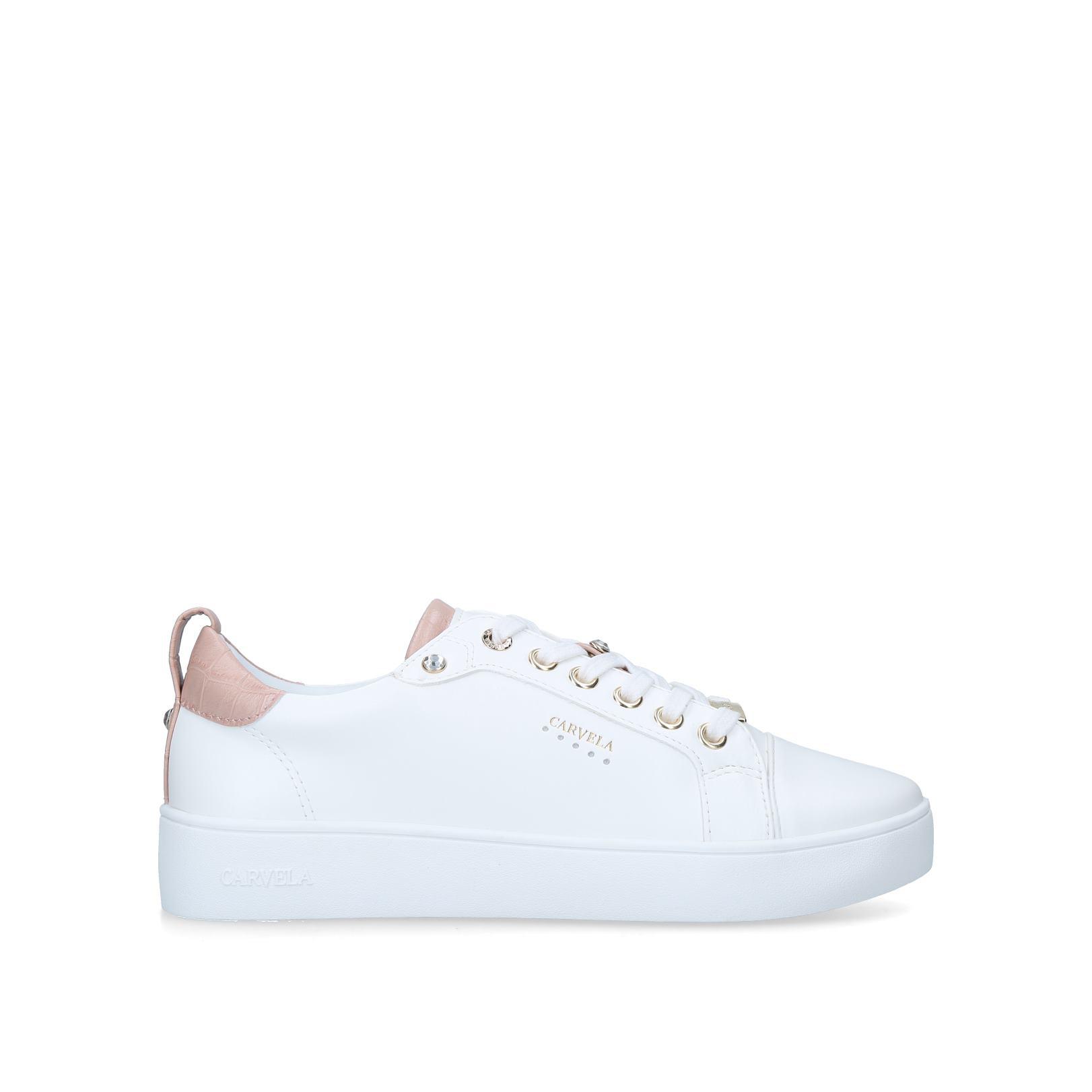 Carvella hot sale white trainers