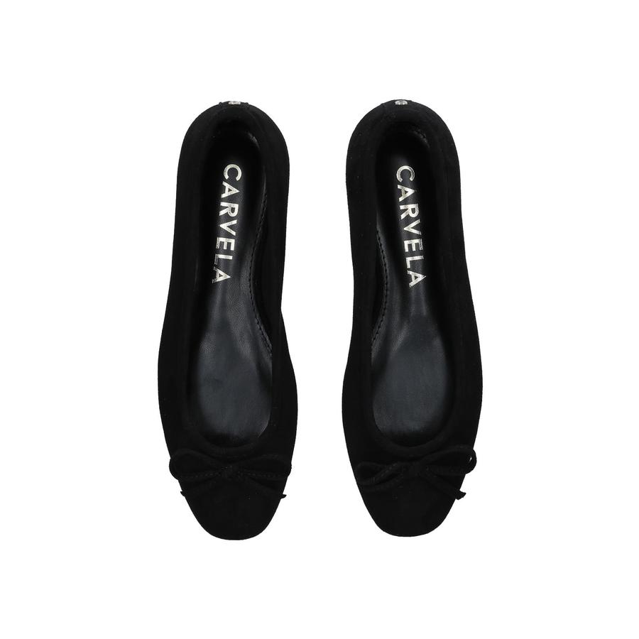Carvela black flats store