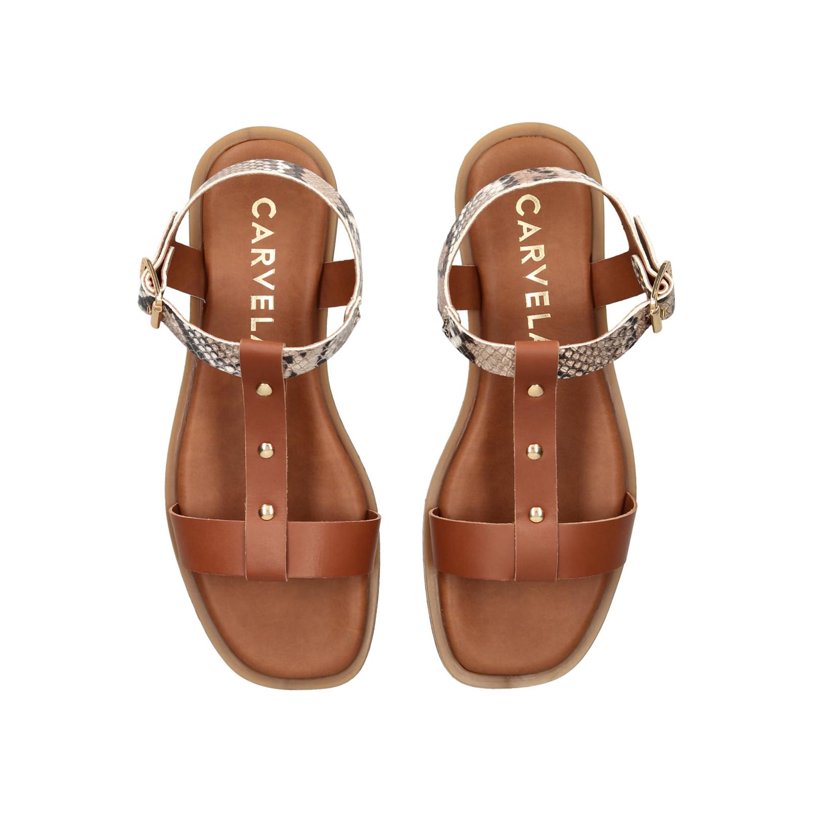 Carvela tan sandals hotsell