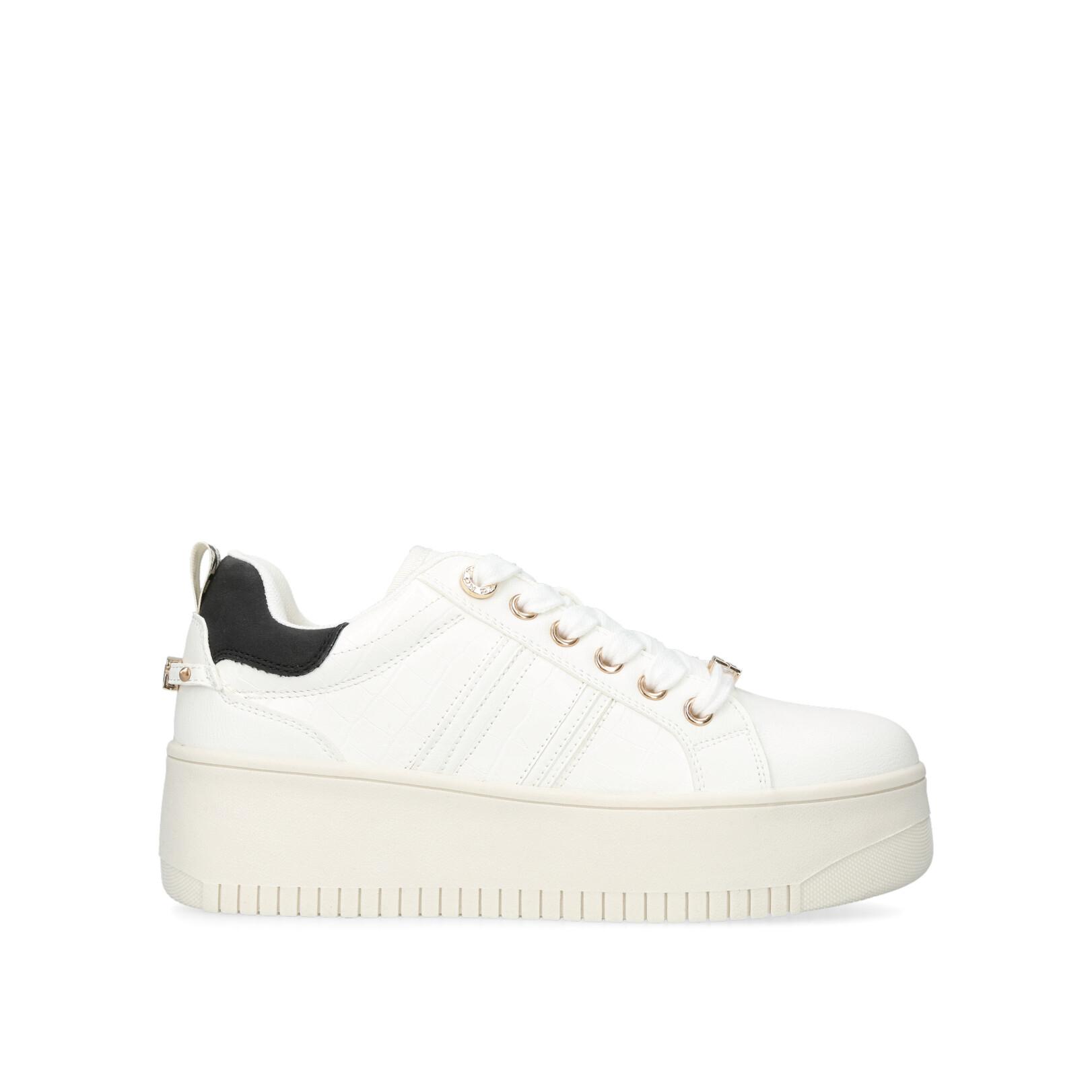 Kurt geiger womens deals white trainers