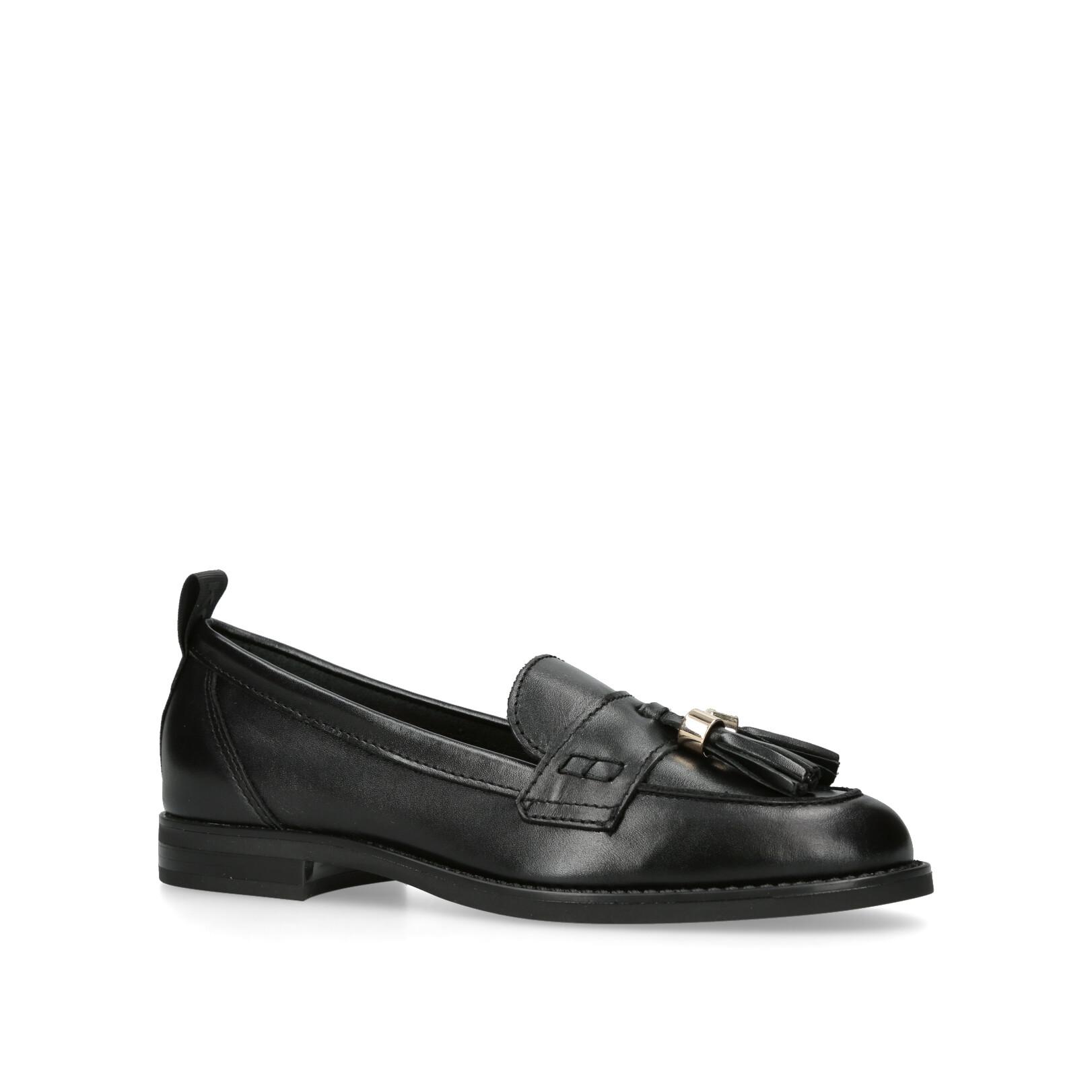 Leather tassel best sale loafers womens