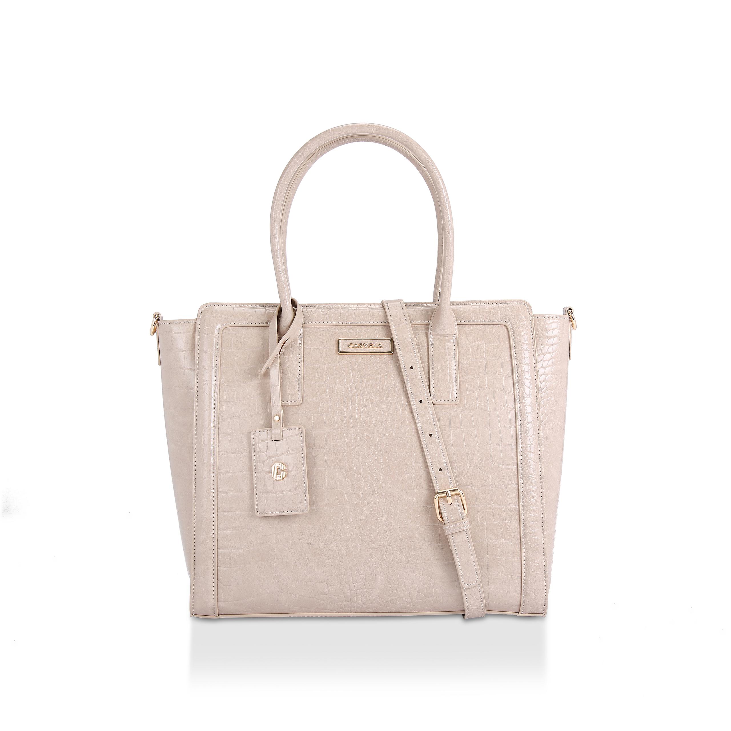 Carvela cream online bag