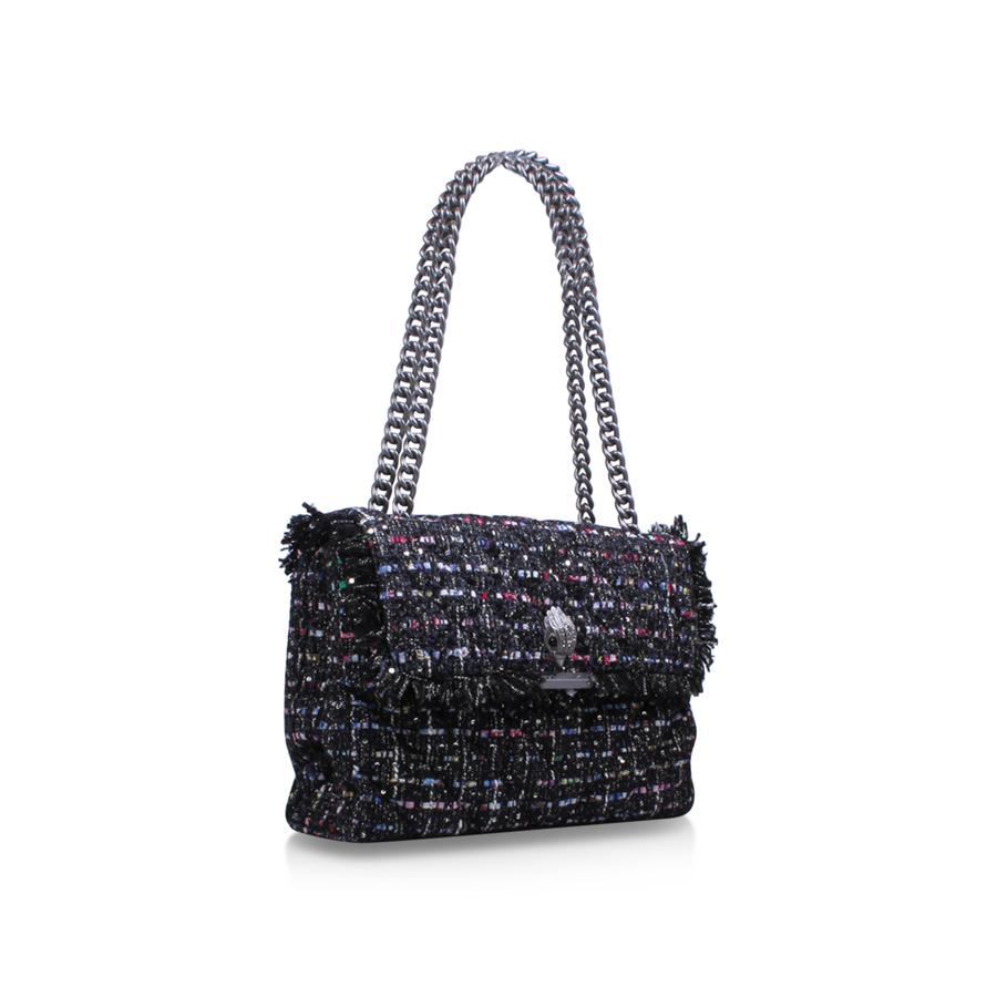 Kurt geiger large tweed kensington bag sale
