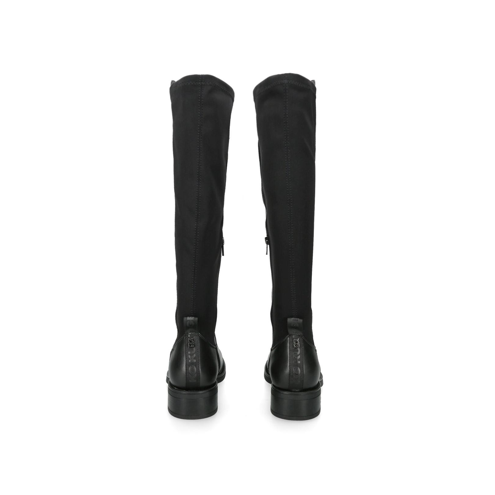 Kurt geiger black knee best sale high boots