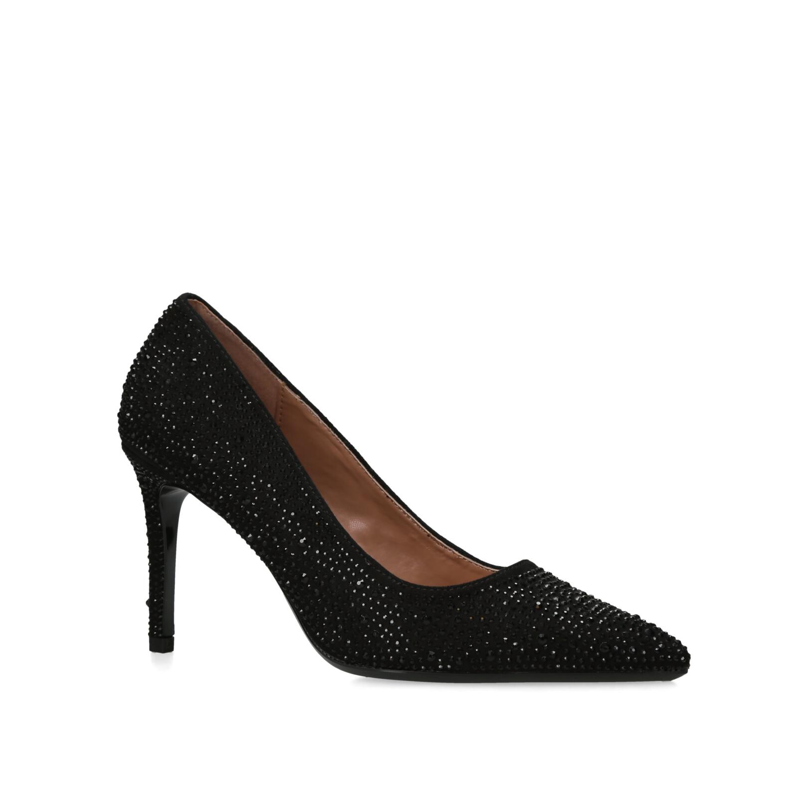 Carvela black court shoes hotsell