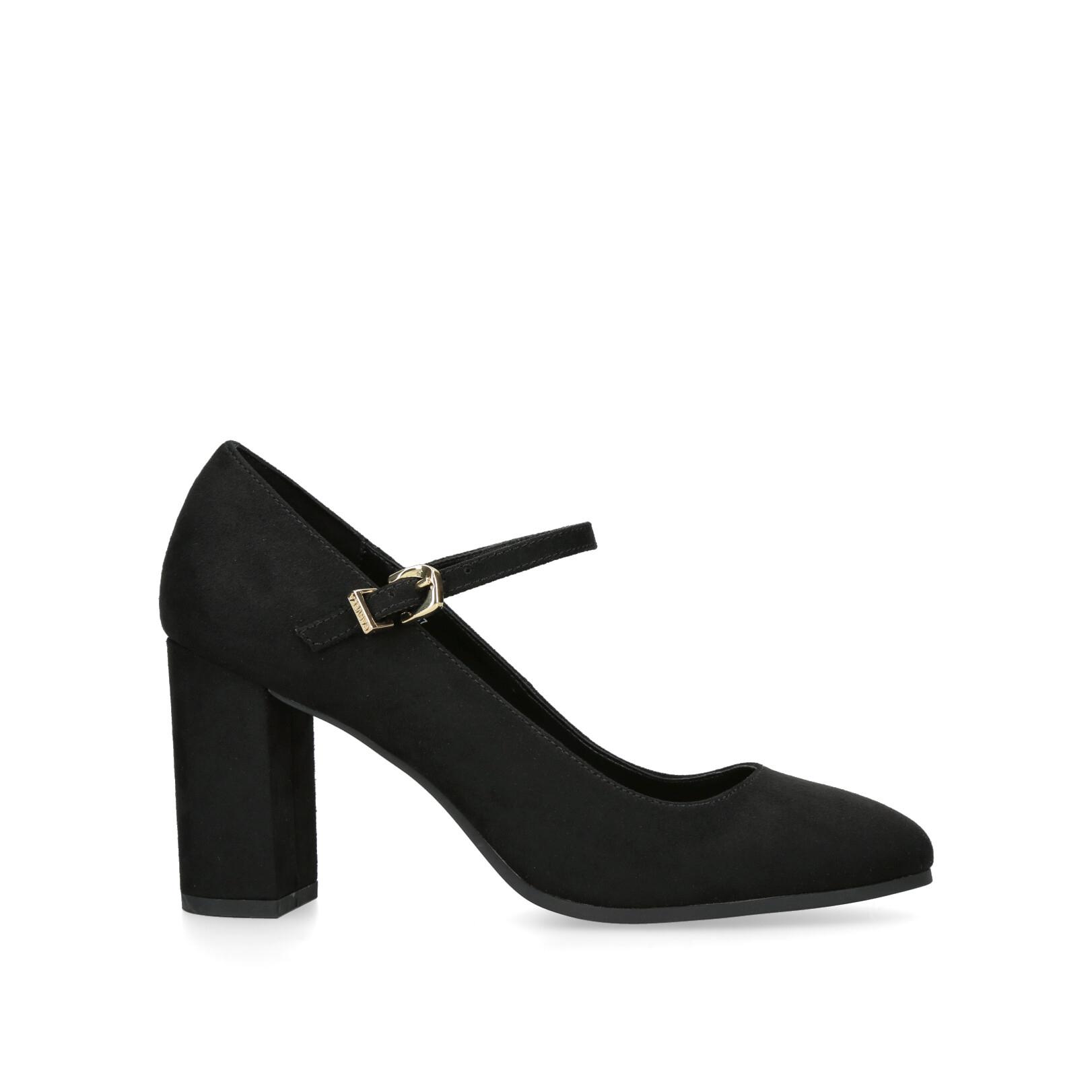 Carvela black deals court shoes