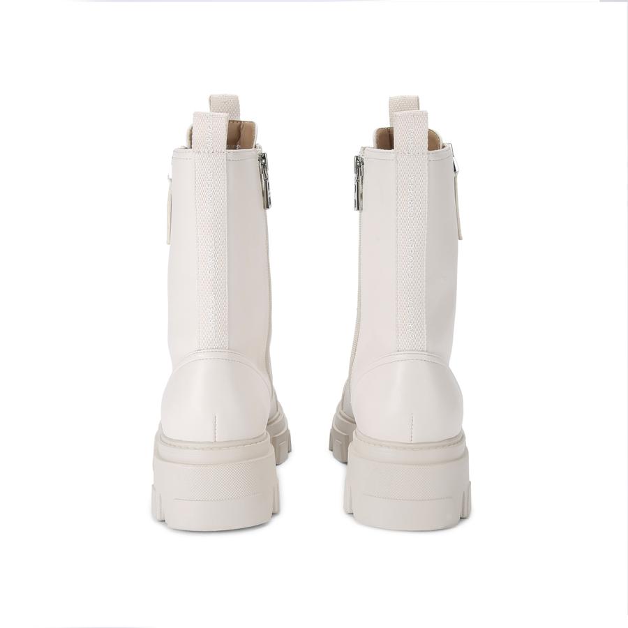 Carvela white ankle boots hotsell