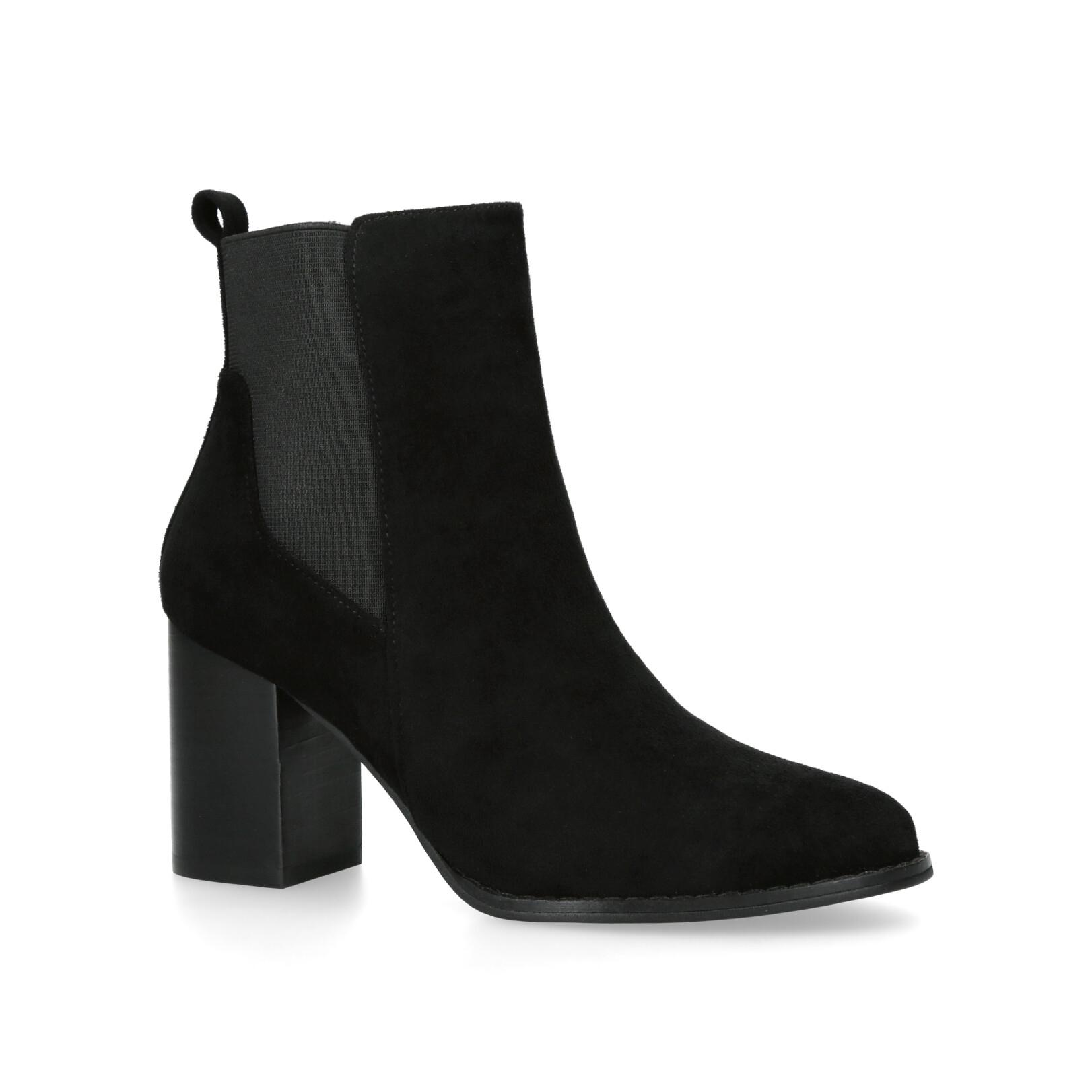 Carvela block outlet heel boots