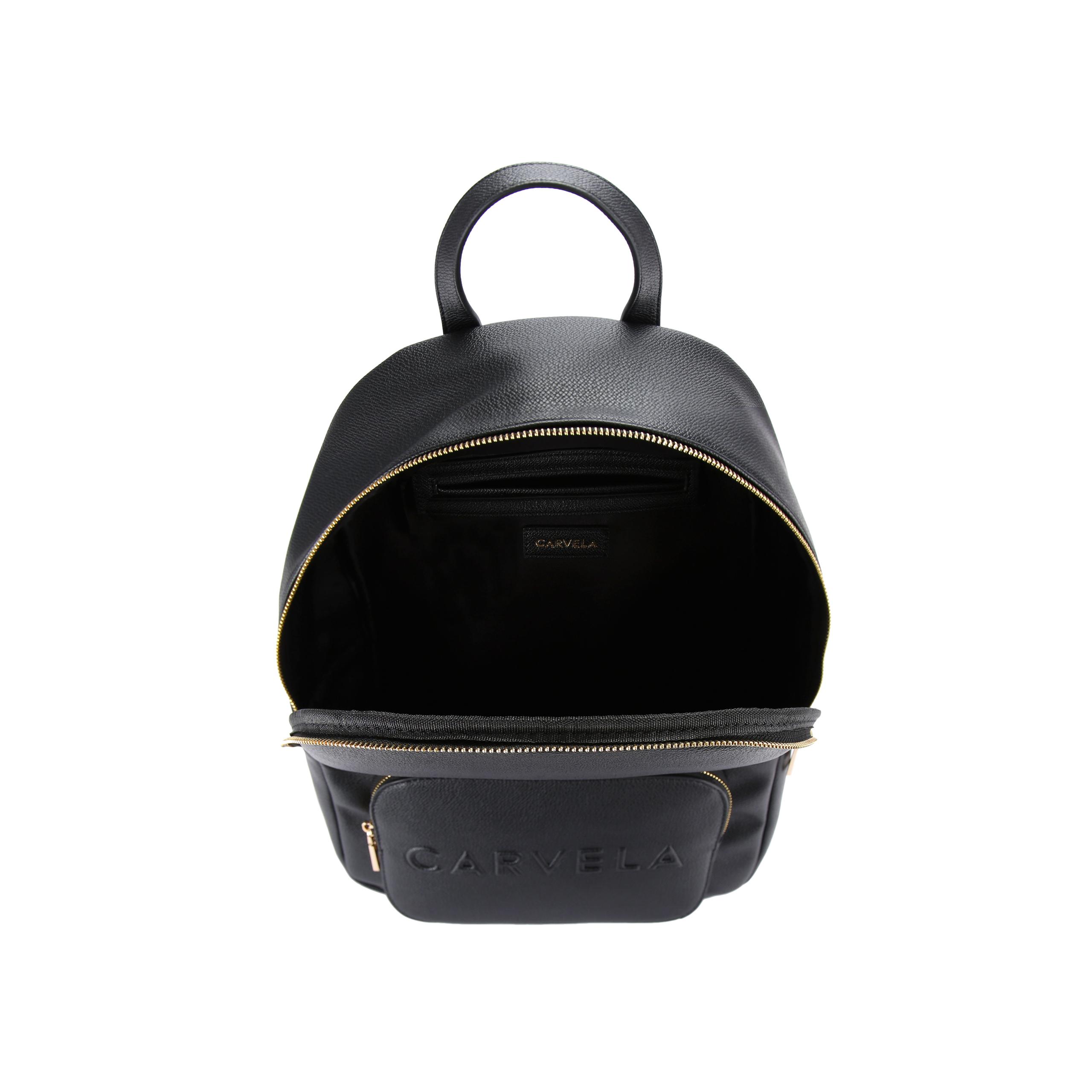 Carvela black backpack sale