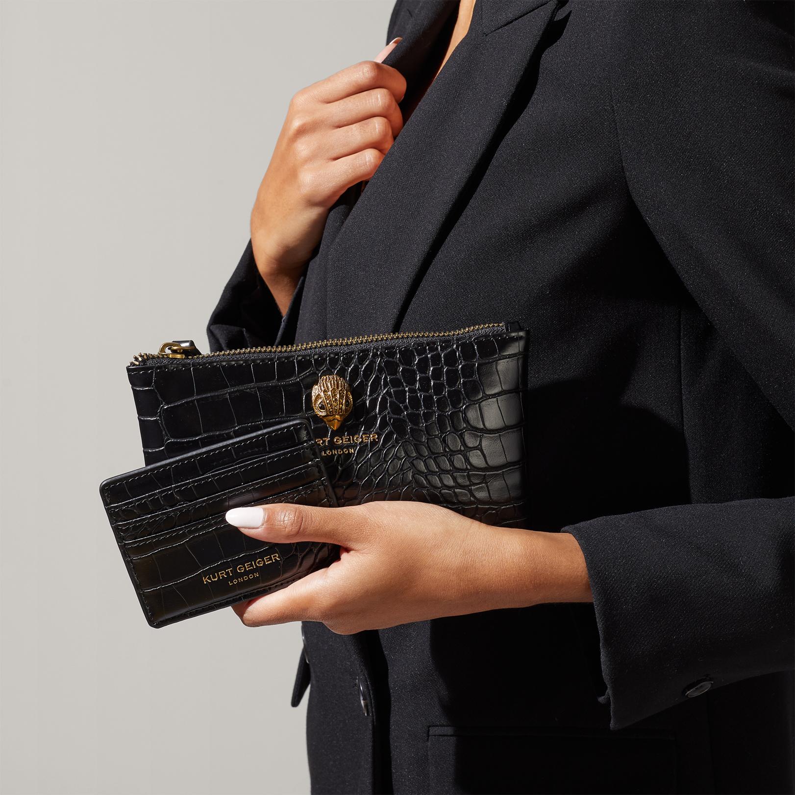 POUCH GIFT SET KURT GEIGER LONDON SMALL LEATHER GOODS