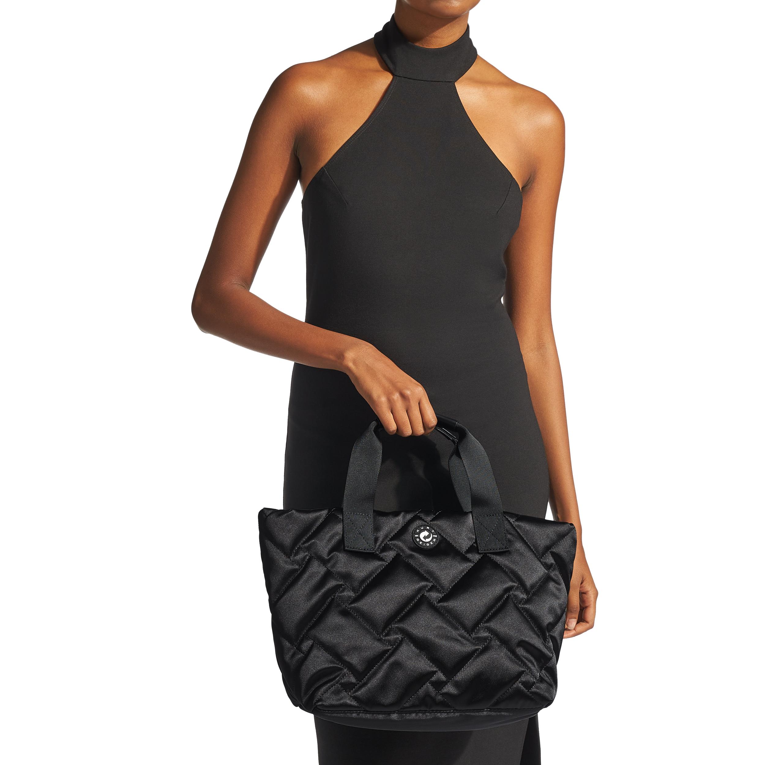 Black nylon tote hotsell