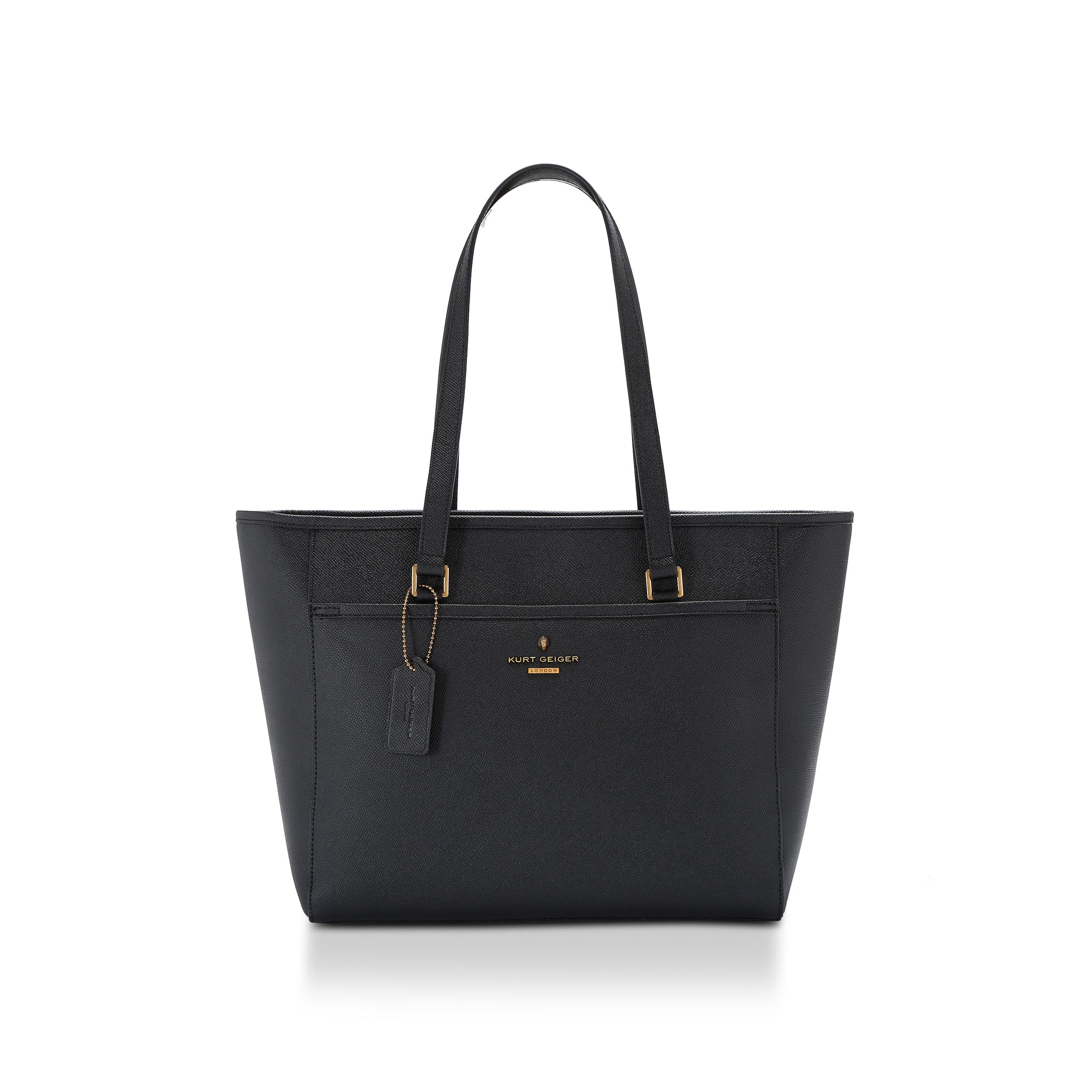 Kurt geiger leather tote hot sale