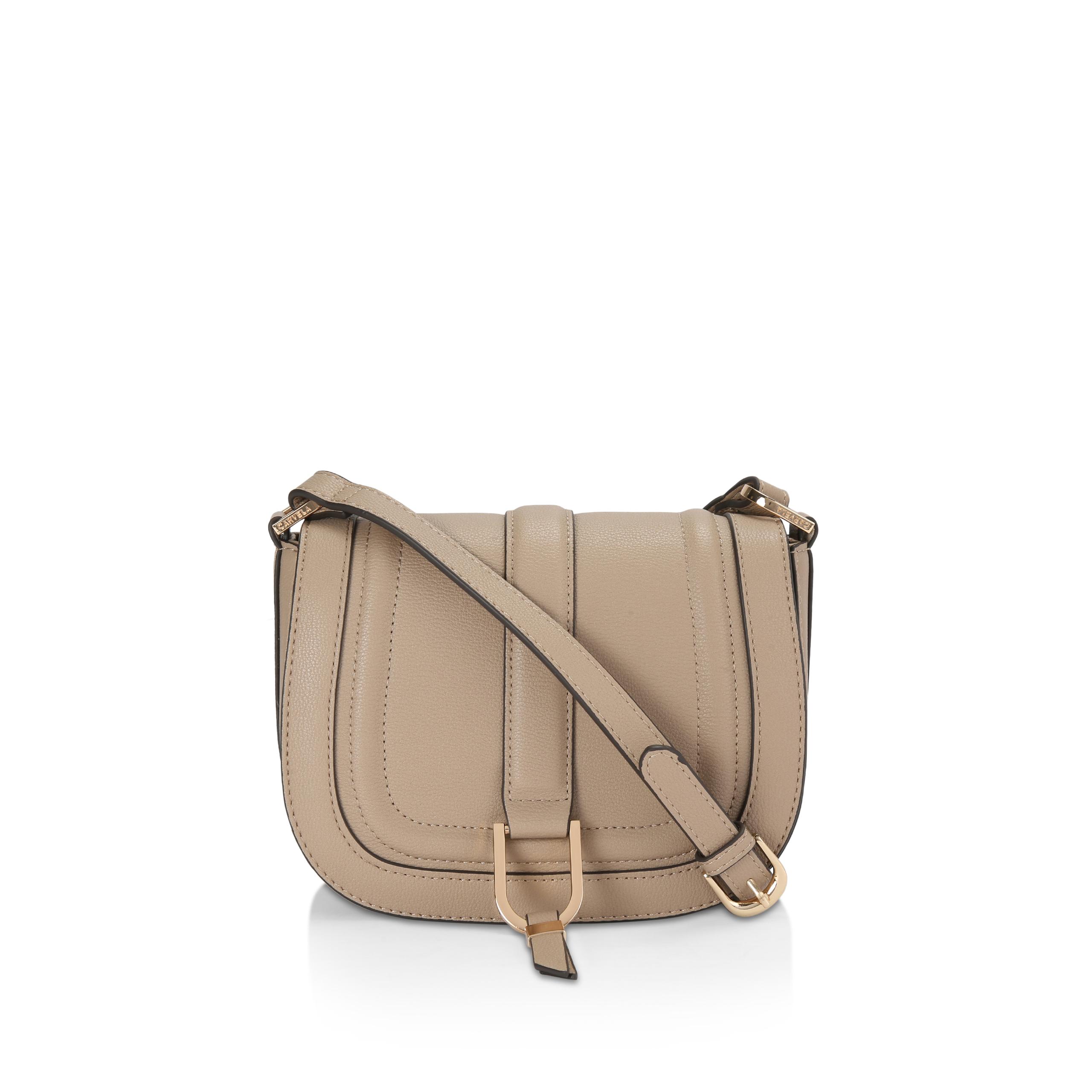 Carvela taupe bag hot sale