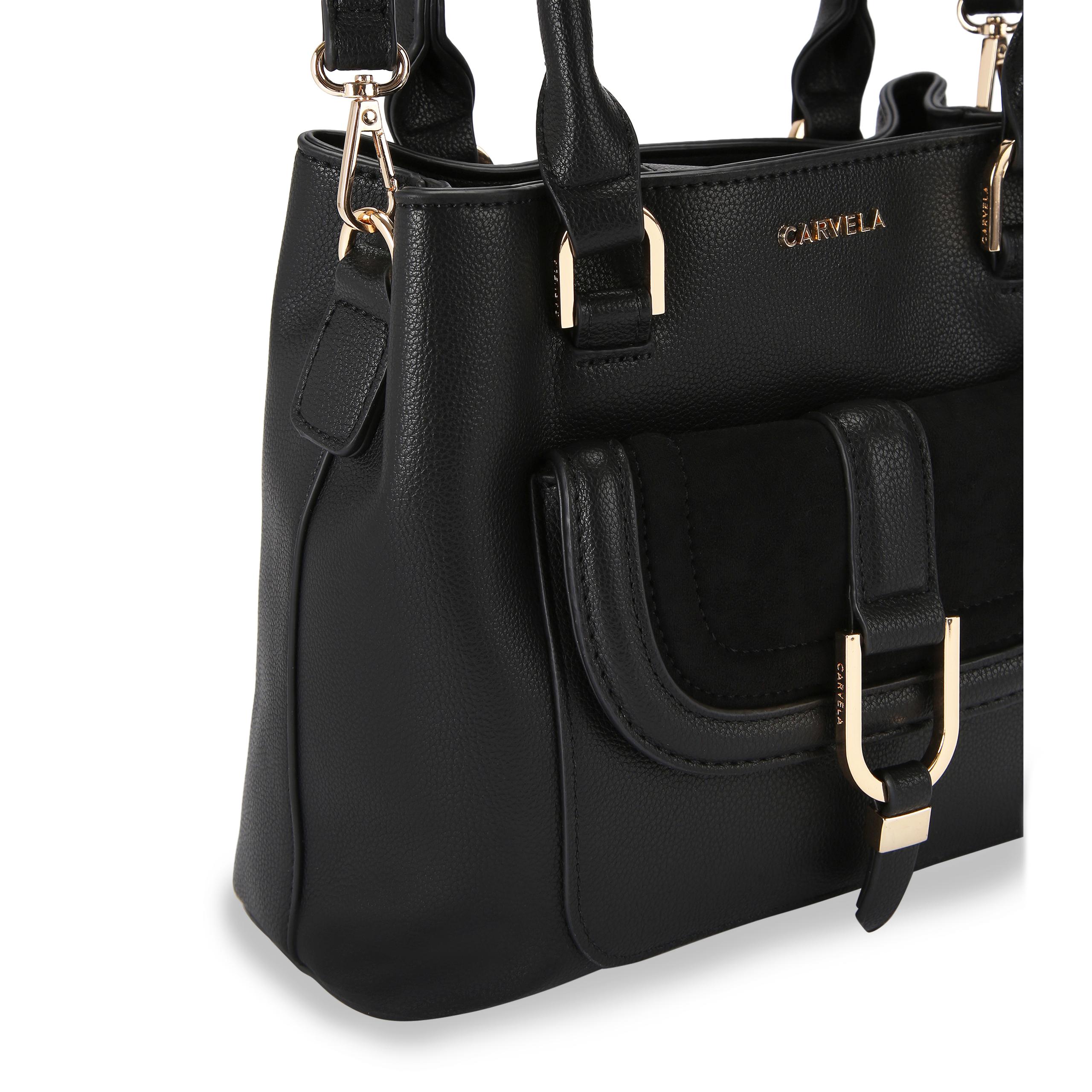 Carvela mini discount hex buckle tote