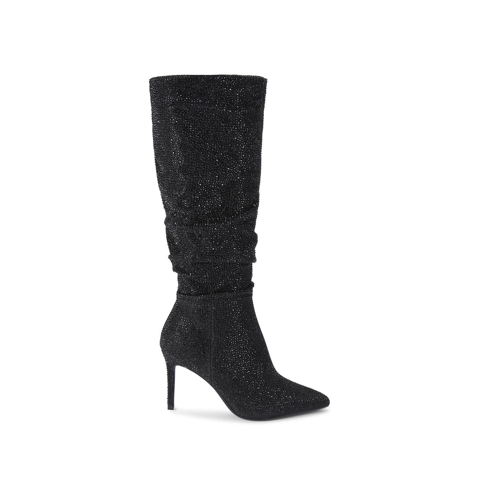 LOVEBIRD HIGH JEWEL CARVELA High Leg Boots
