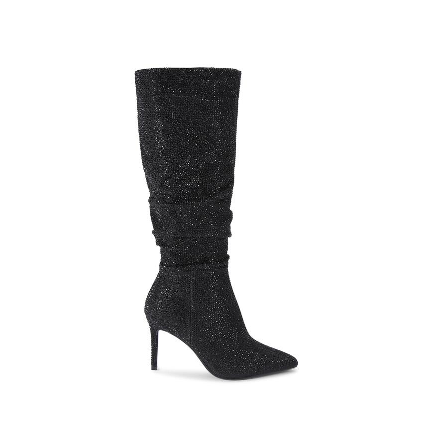 Luxella hotfix embellishment over the knee boots hotsell