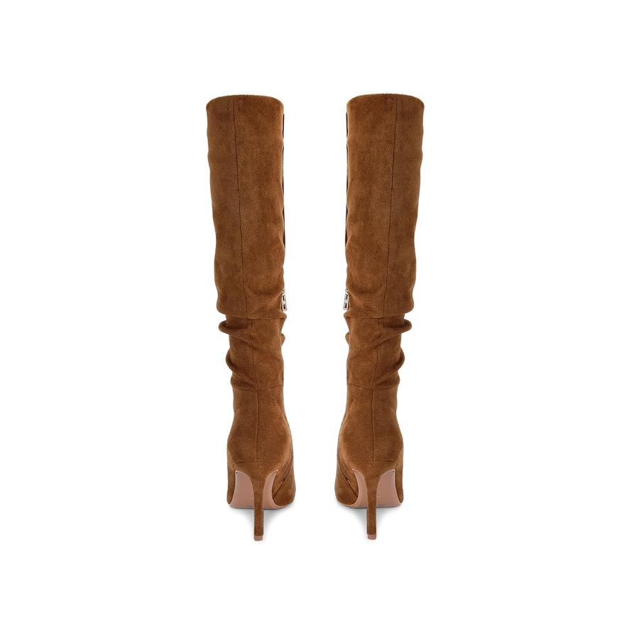 Carvela tan knee high boots online