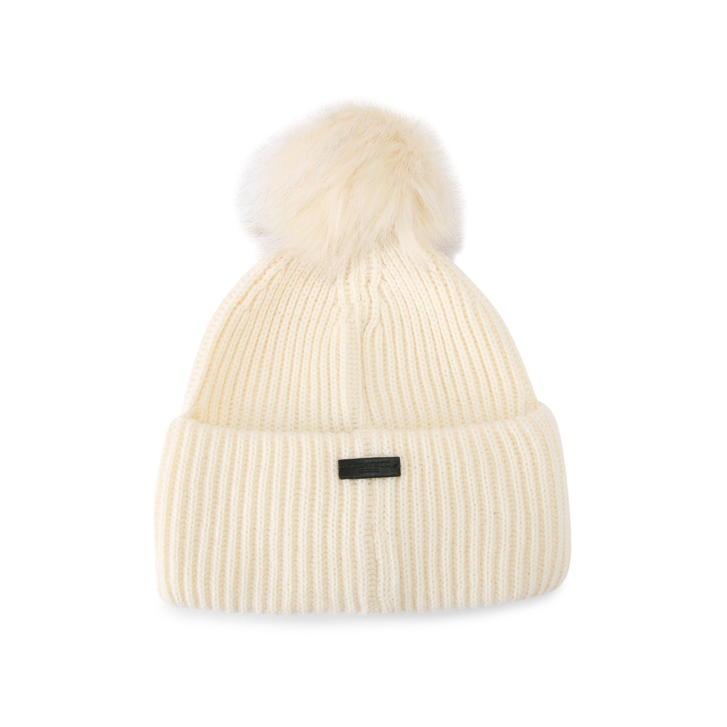 RAINBOW OCTAVIA CRYSTAL BEANIE - KURT GEIGER LONDON HATS