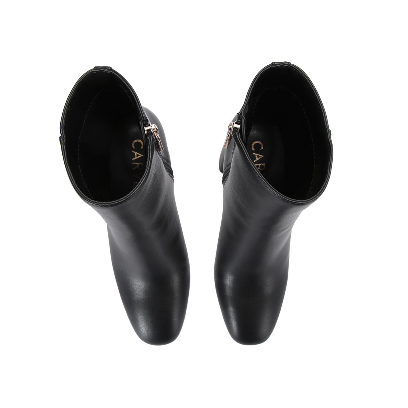 carvela patent ankle boots