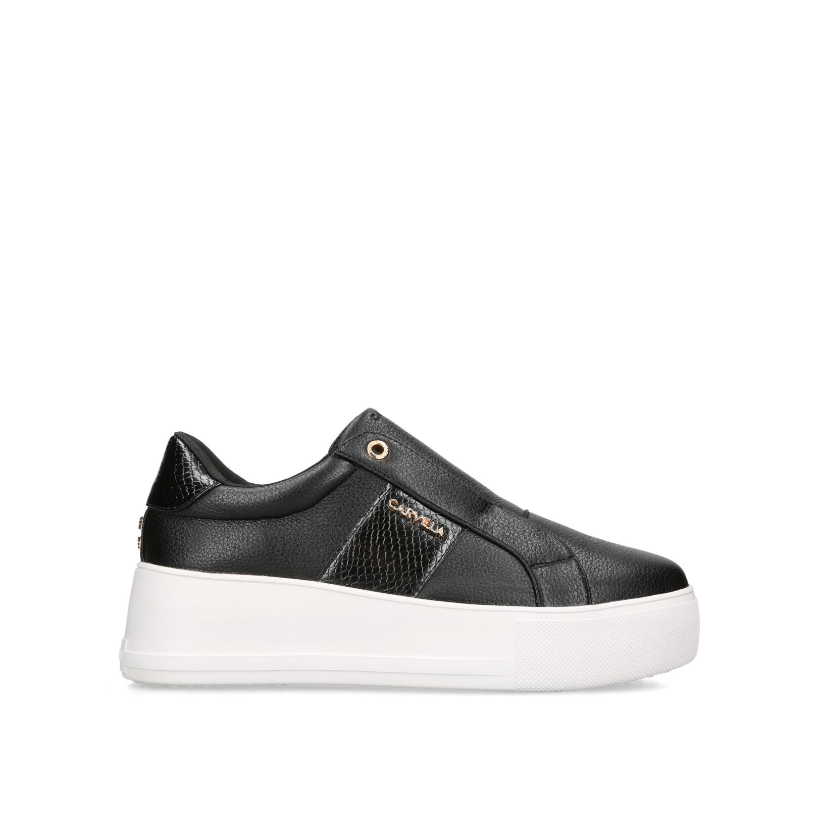 Carvela laidback trainers black deals