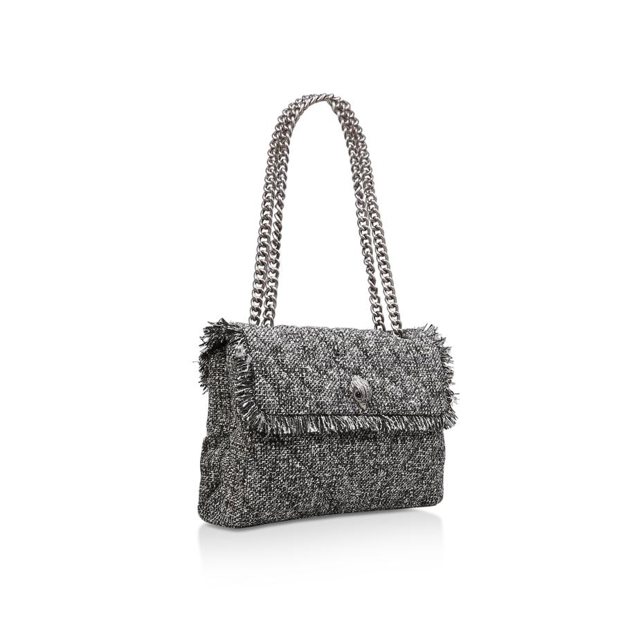 Grey tweed bag sale