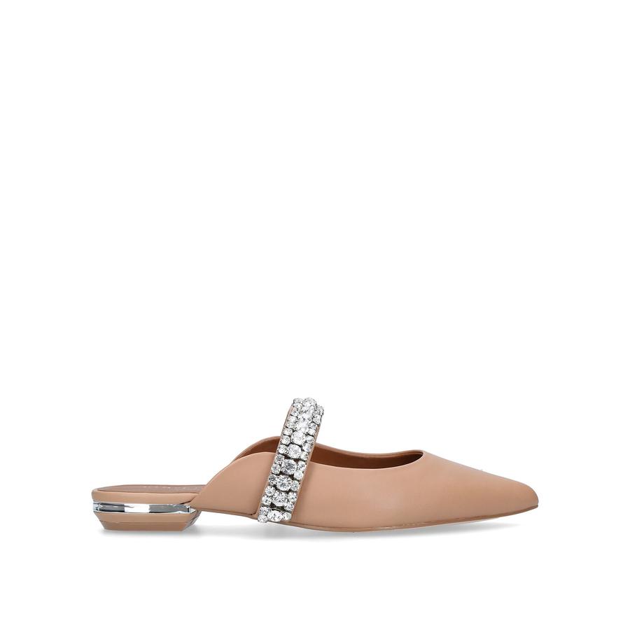 Mules Plates Kurt Geiger London - Cuir Rose, Bout Pointu - Taille EU 36 - Neuf Avec Boîte