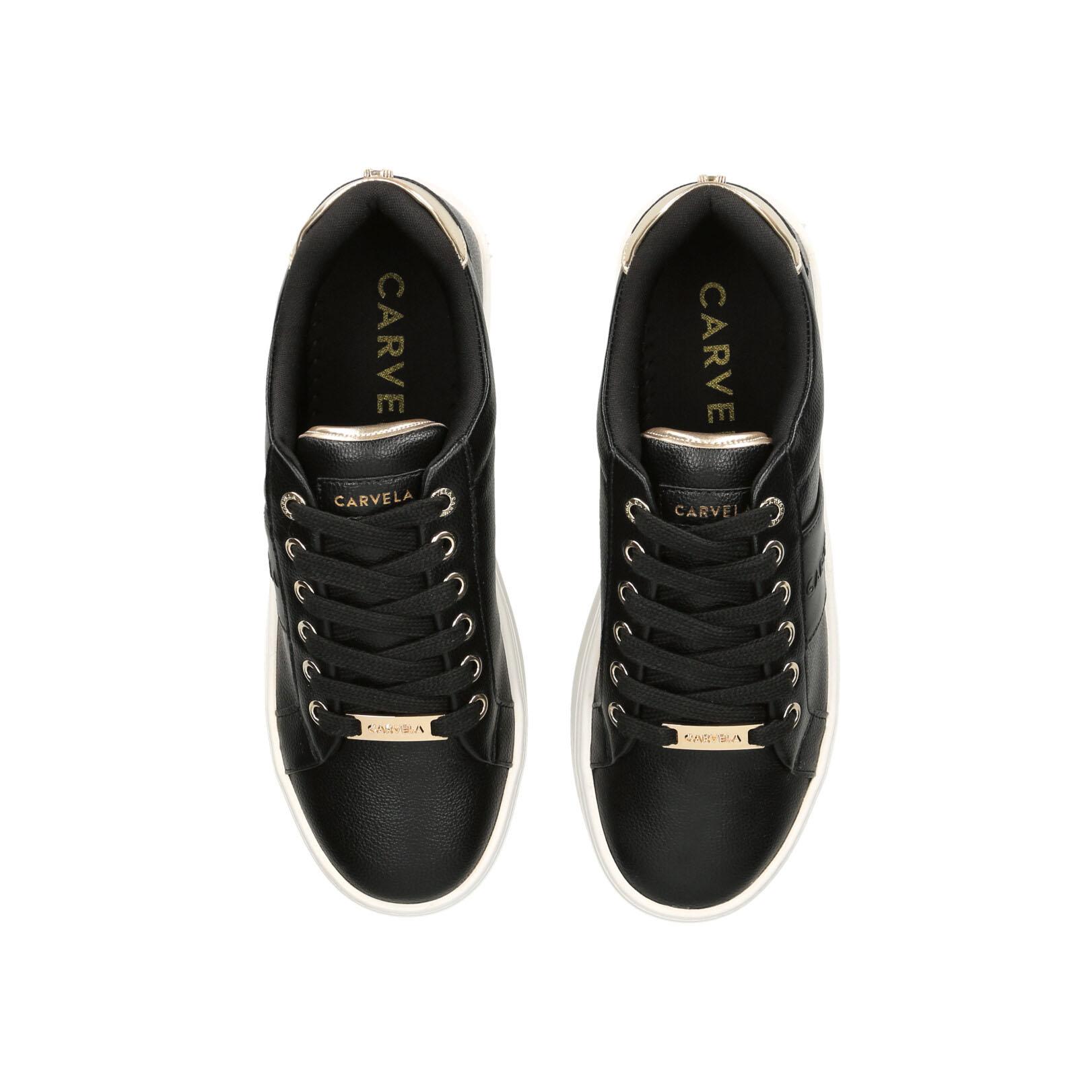 Carvella hot sale black trainers