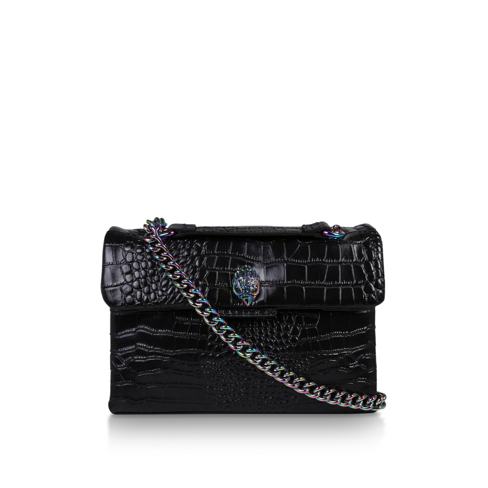 Kurt geiger london croc best sale kensington bag