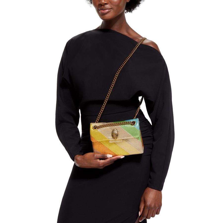 FABRIC MINI KENSINGTON S - KURT GEIGER LONDON EVENING BAGS