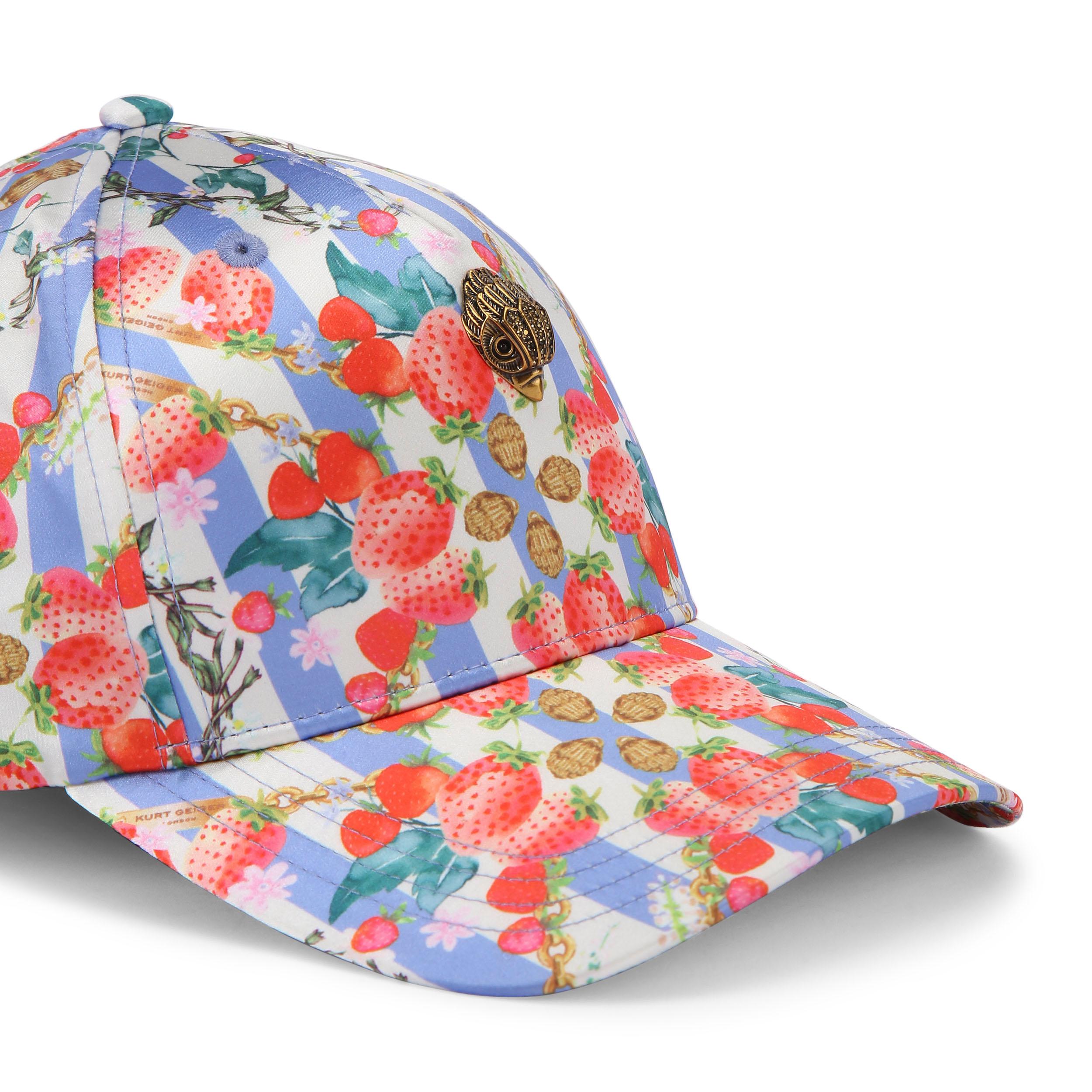 Kurt Geiger London Ditzy Floral Baseball Cap (OS) KENSINGTON BOW CAP Floral Printed Cap by Kurt Geiger London main image 2