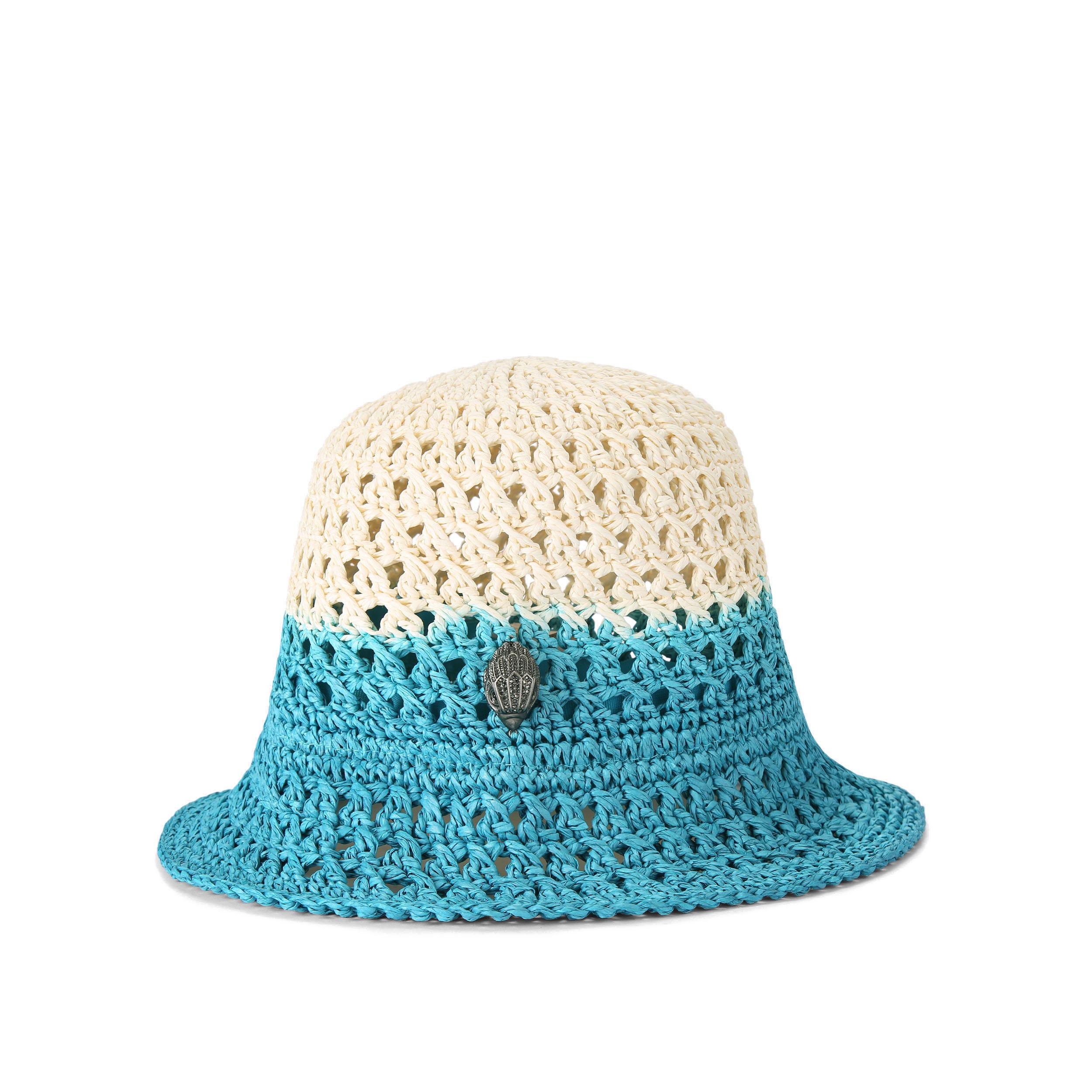 Kurt Geiger Colorful Crochet Hat Kurt Geiger Chenile Pink Hat and Gloves Set NWT is available  main image 2