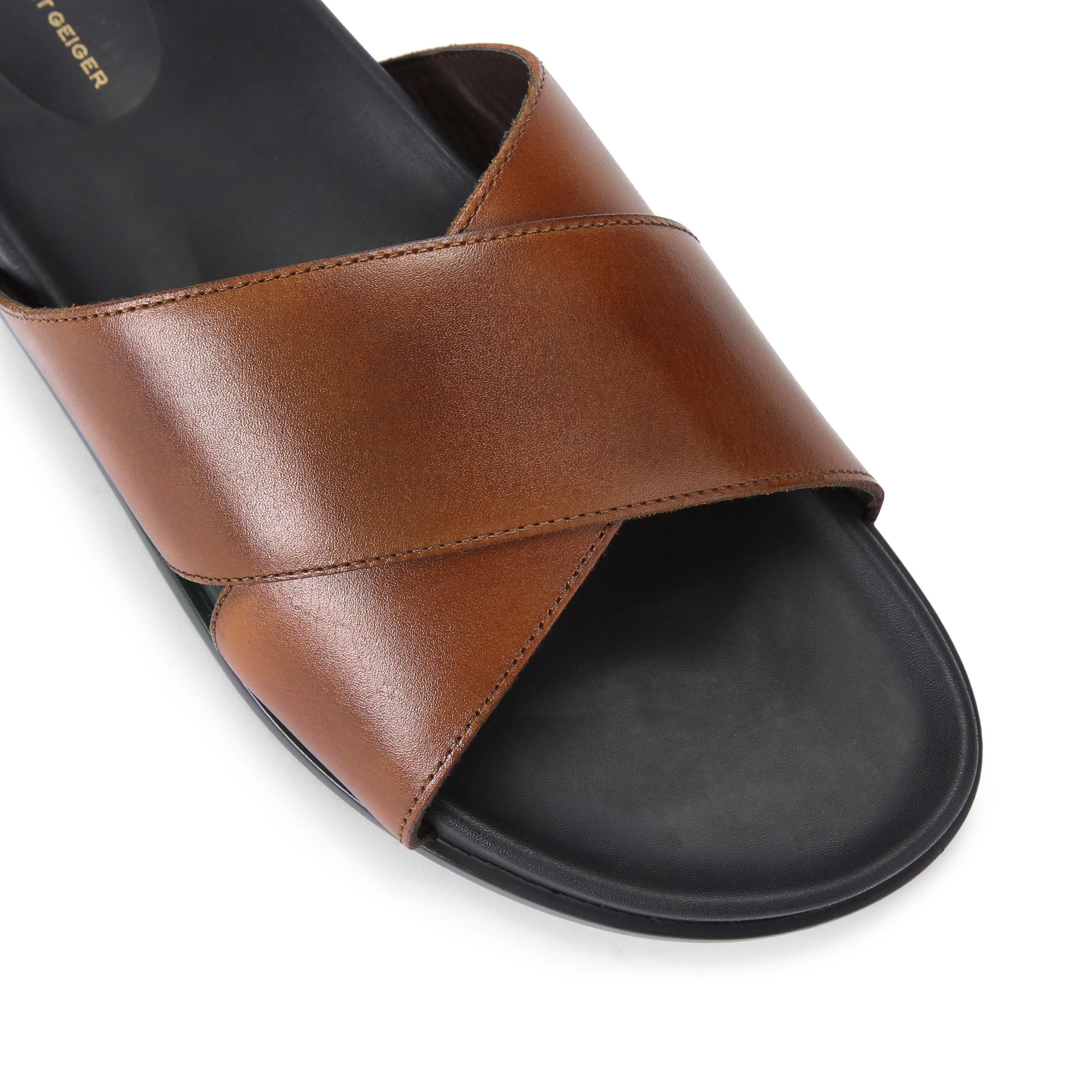 Kurt geiger mens leather sandals store