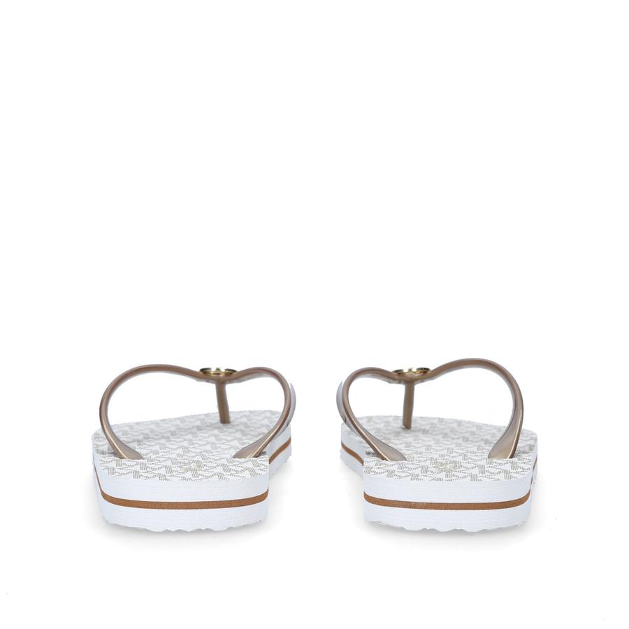 Michael kors flip flops mens white online