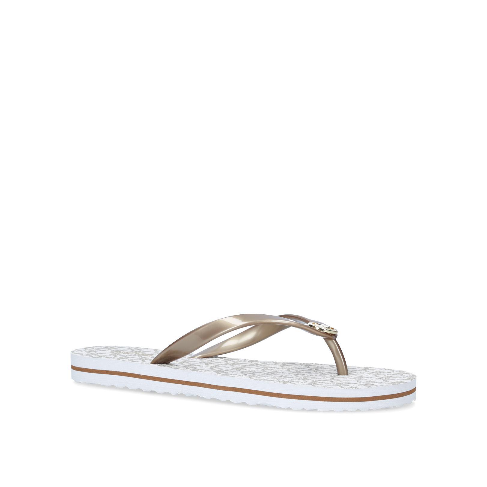 Michael kors flip flops womens clearance