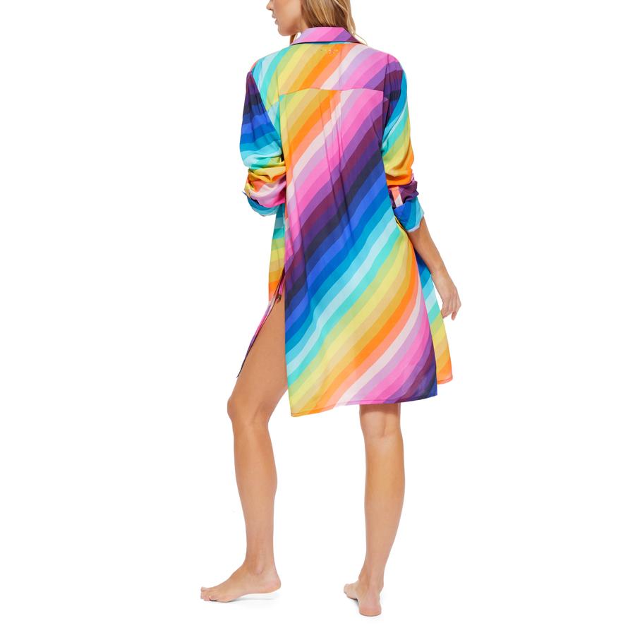 RESORT SHIRT DRESS - KURT GEIGER LONDON SWIMWEAR