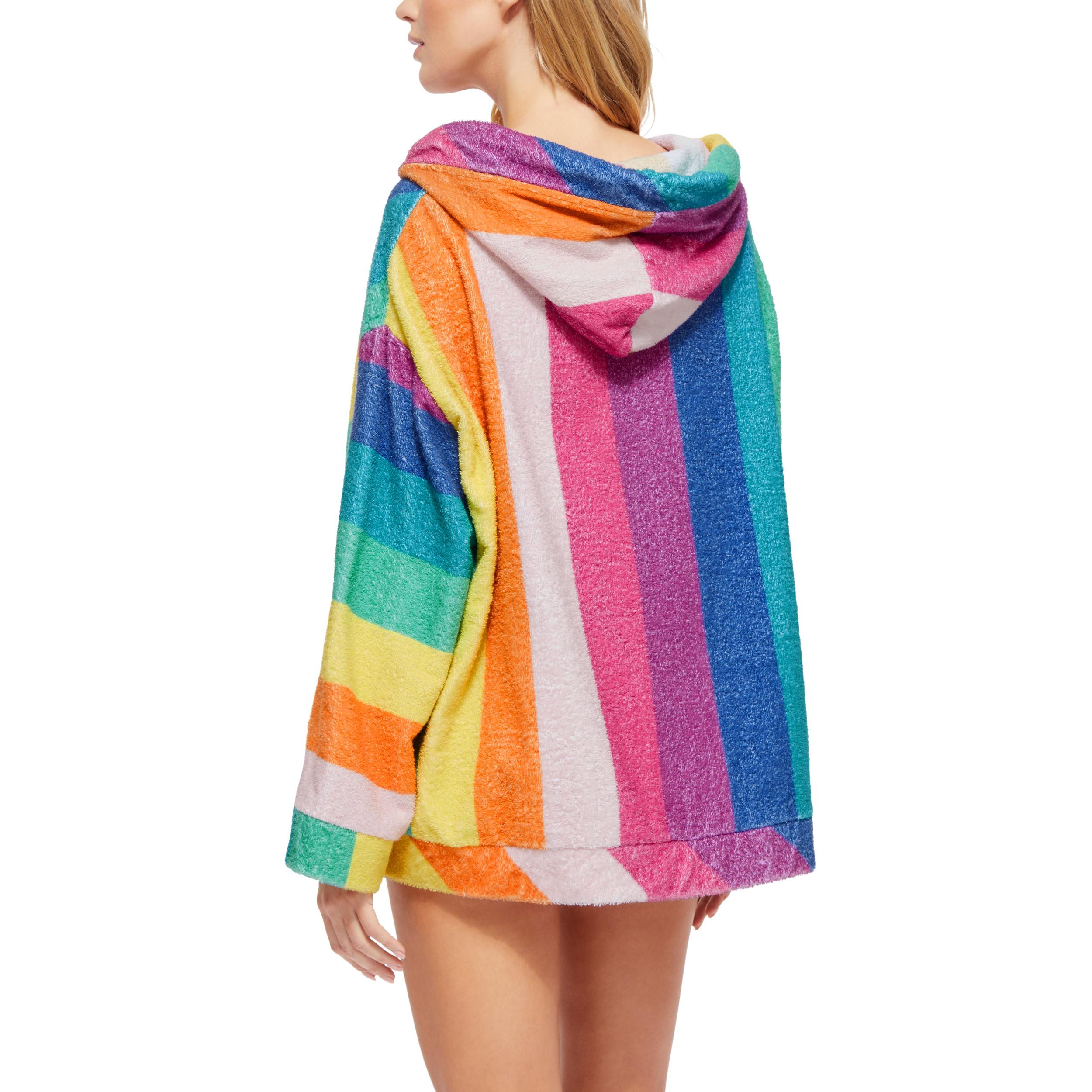 Rainbow hoodie women's sale