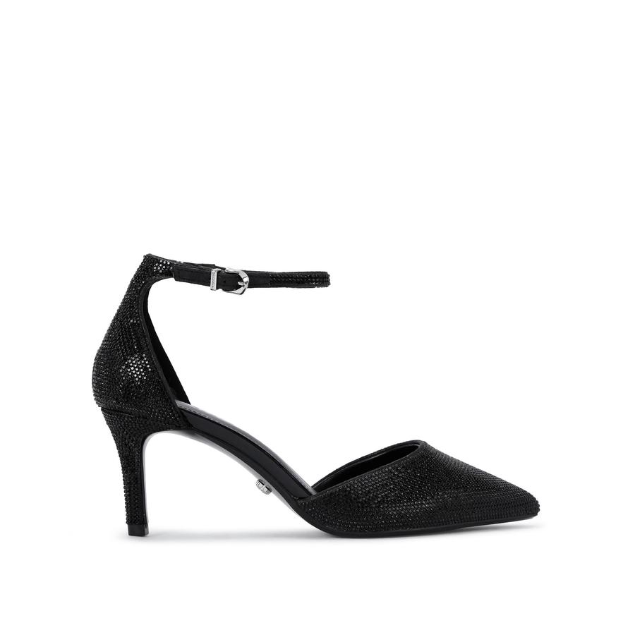 カルヴェン carven キャミソール 黒 34 新品未使用 SYMMETRY COURT Black Suede Heels by CARVELA