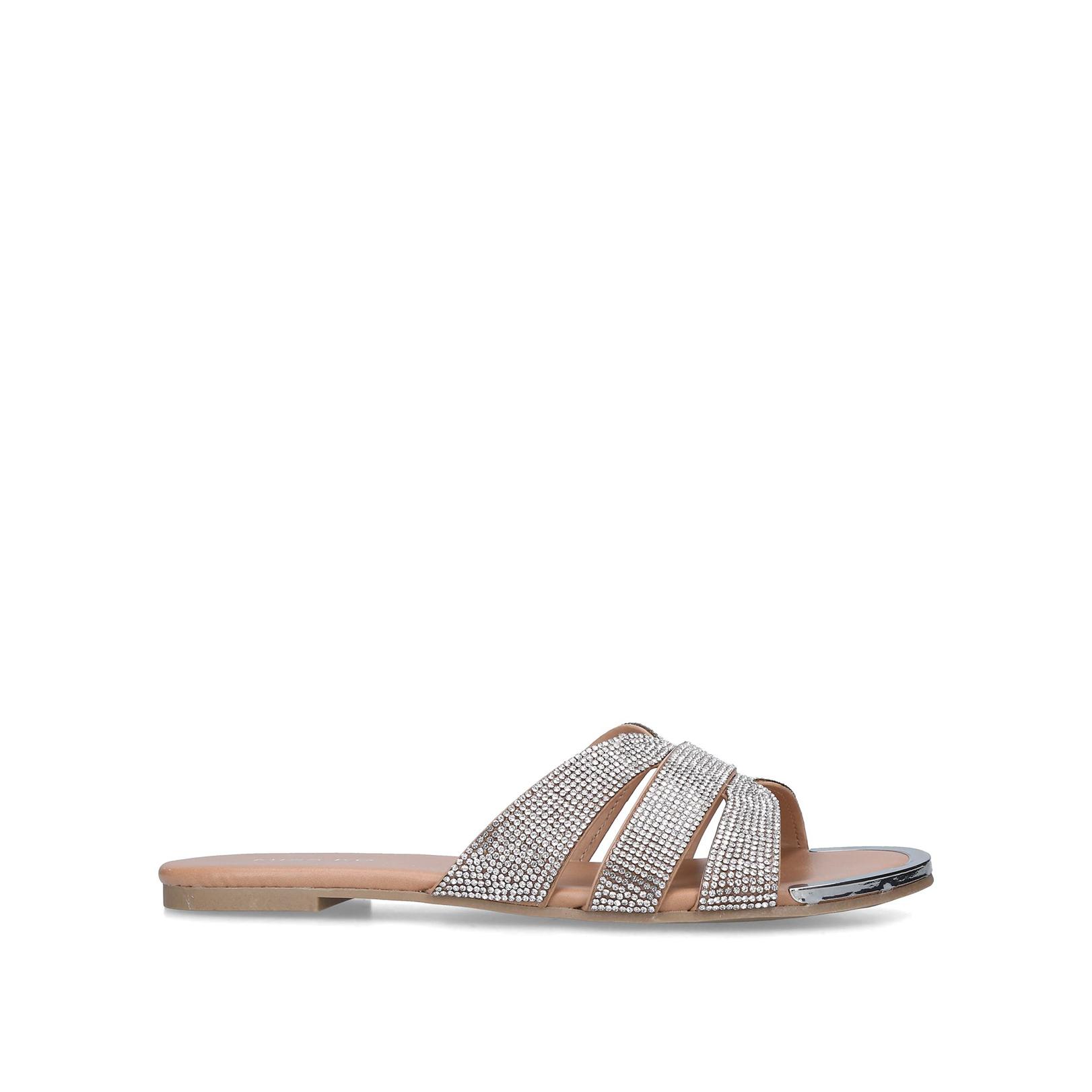 Miss kg hot sale silver sandals