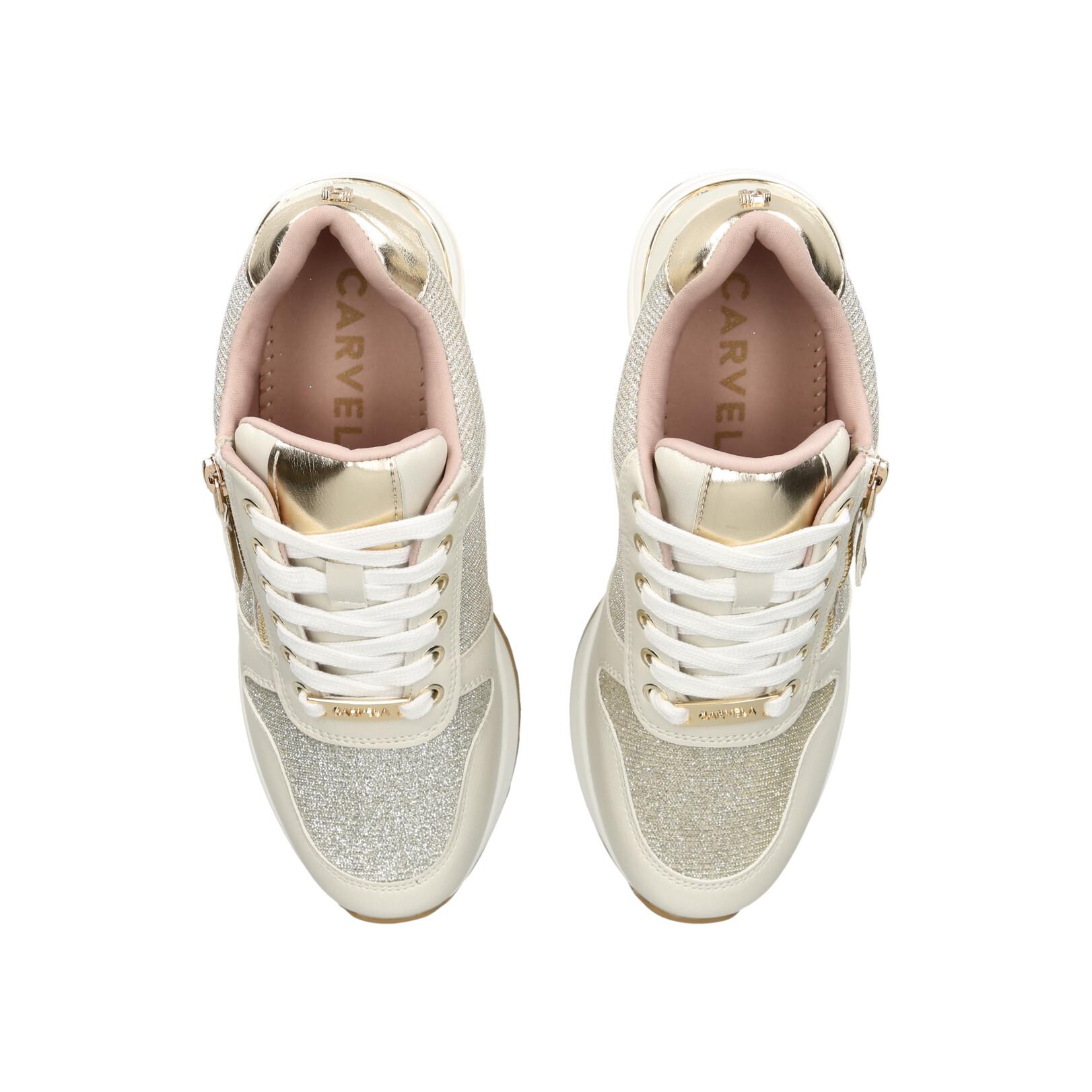 Carvela trainers rose gold sales