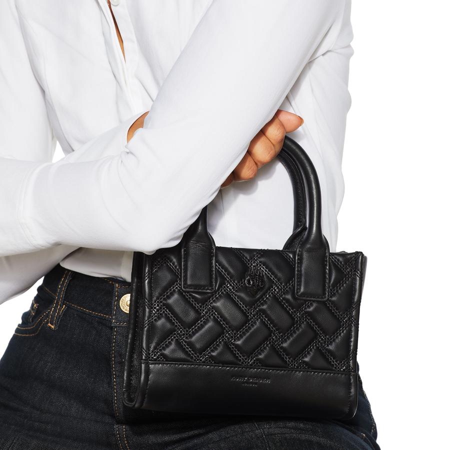 XS KENSINGTON SQ TOTE DR - KURT GEIGER LONDON DAY BAGS