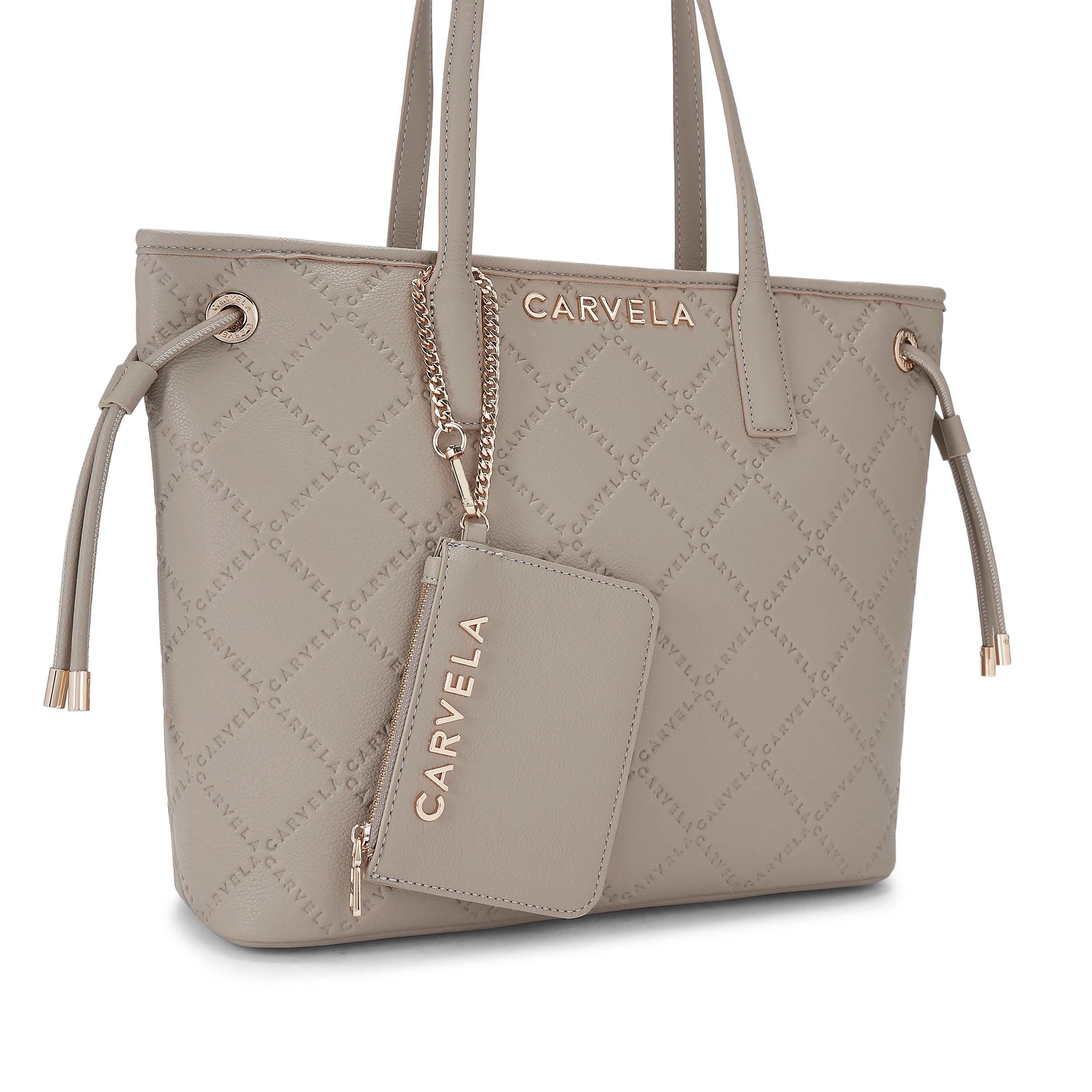 QUILTED CARVELA TOTE - CARVELA HANDBAGS