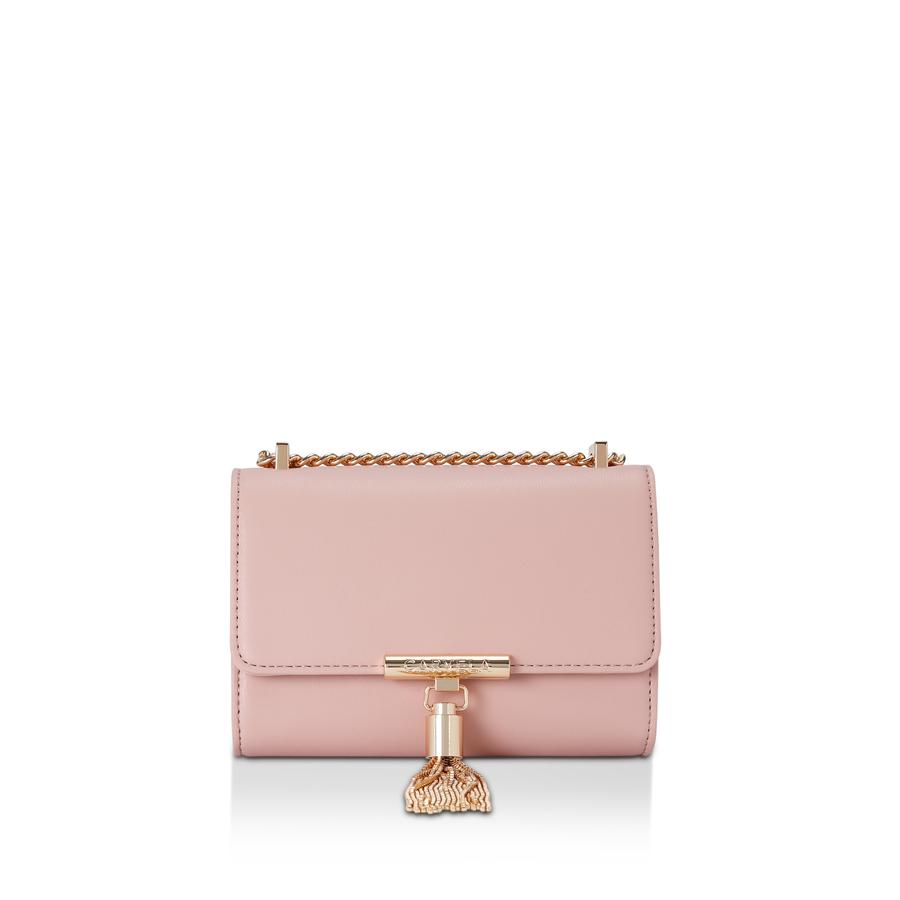 Pink tassel bag sale