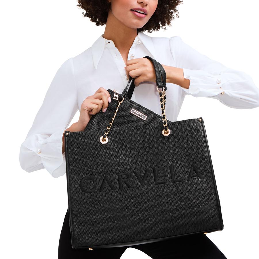 Carvela tote bag with chain handle on sale