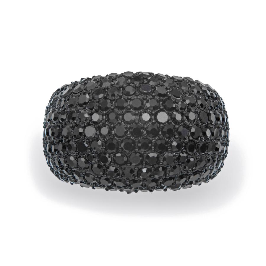【BLACKPURPLE】[BLACKLABEL] GRAPE PAVE RING PAVE DOME RING - KURT GEIGER LONDON JEWELLRY