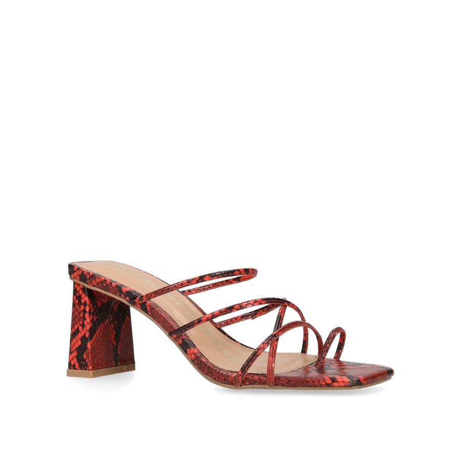 Kurt geiger red and black heels outlet