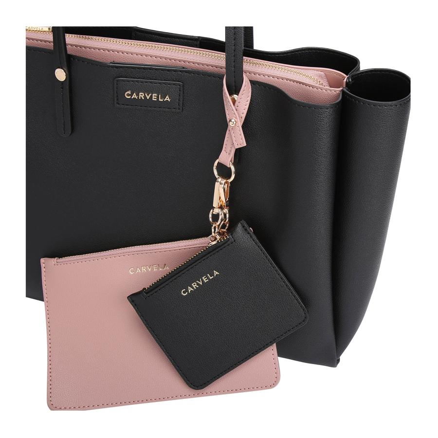Carvela freya triple compart tote hotsell