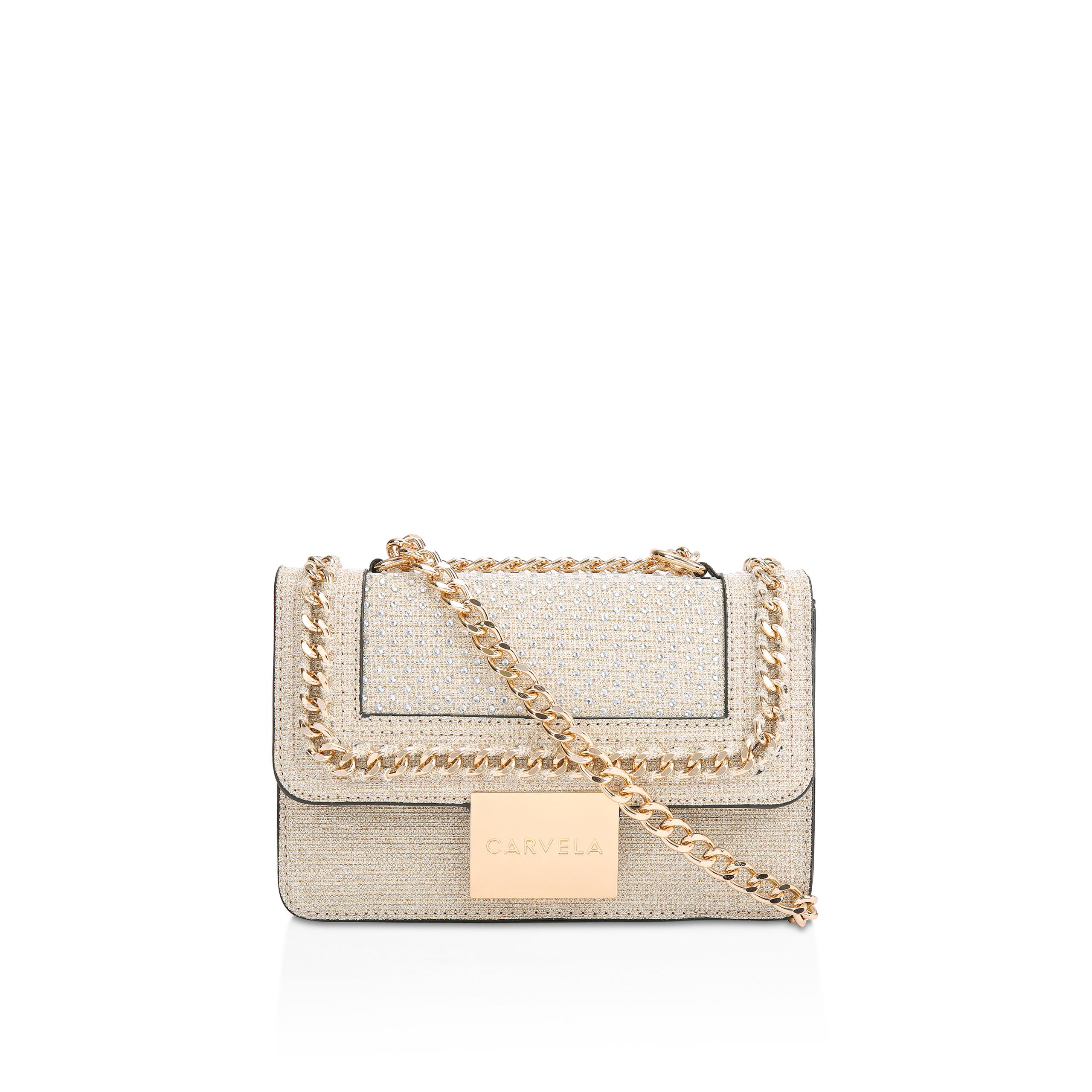 Carvela bailey quilted discount chain shoulder bag