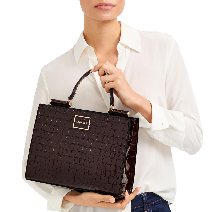 Carvela croc bag store