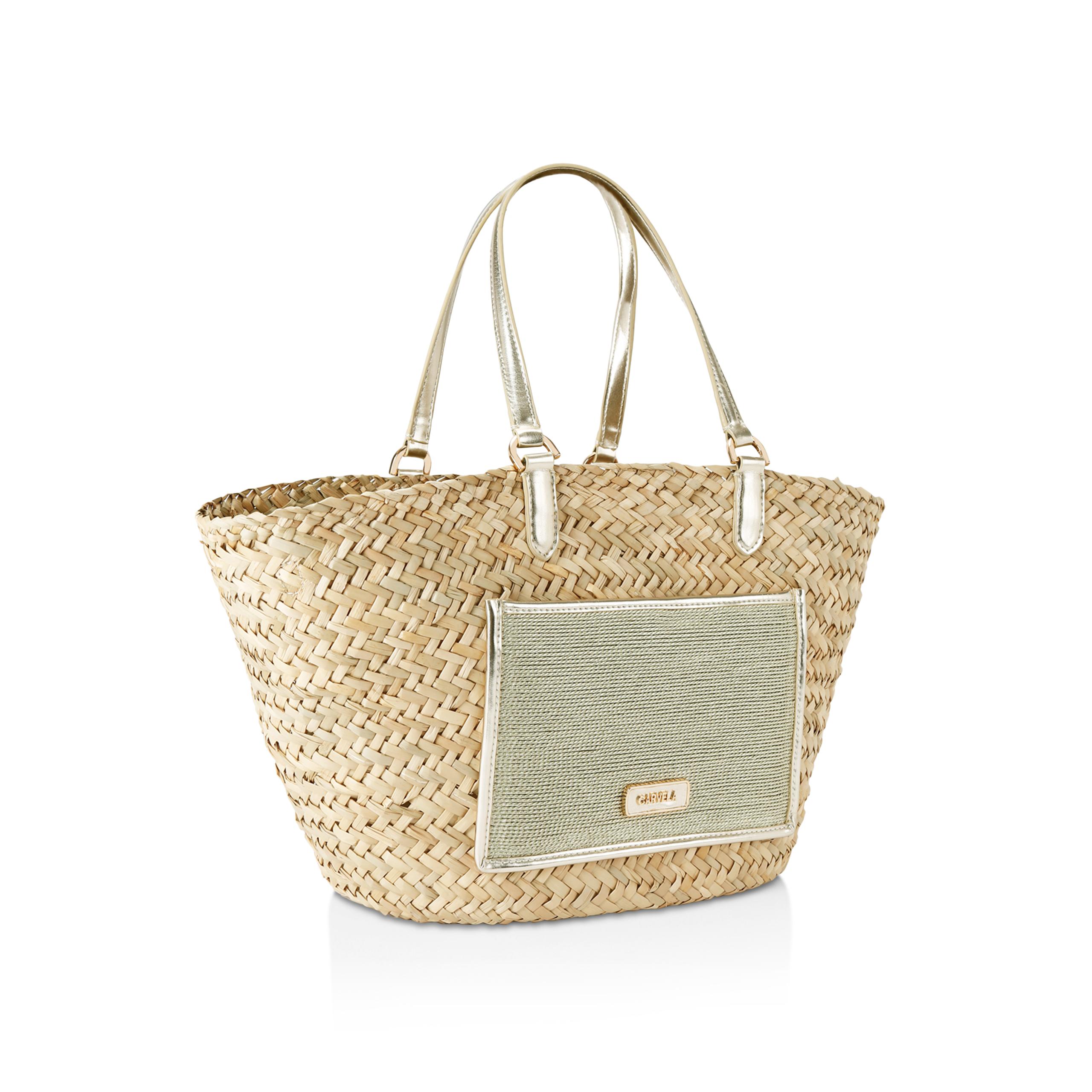 GALA STRAW TOTE CARVELA HANDBAGS