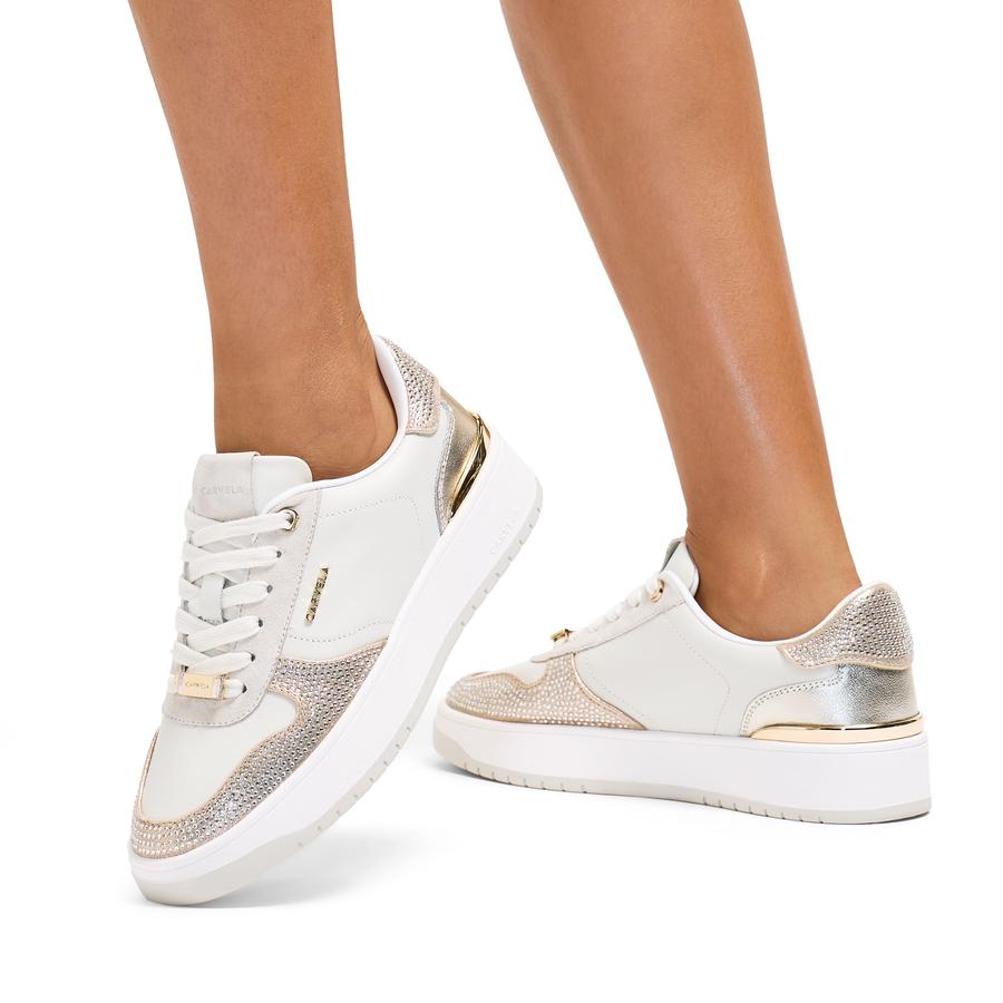 Carvela embellished trainers on sale